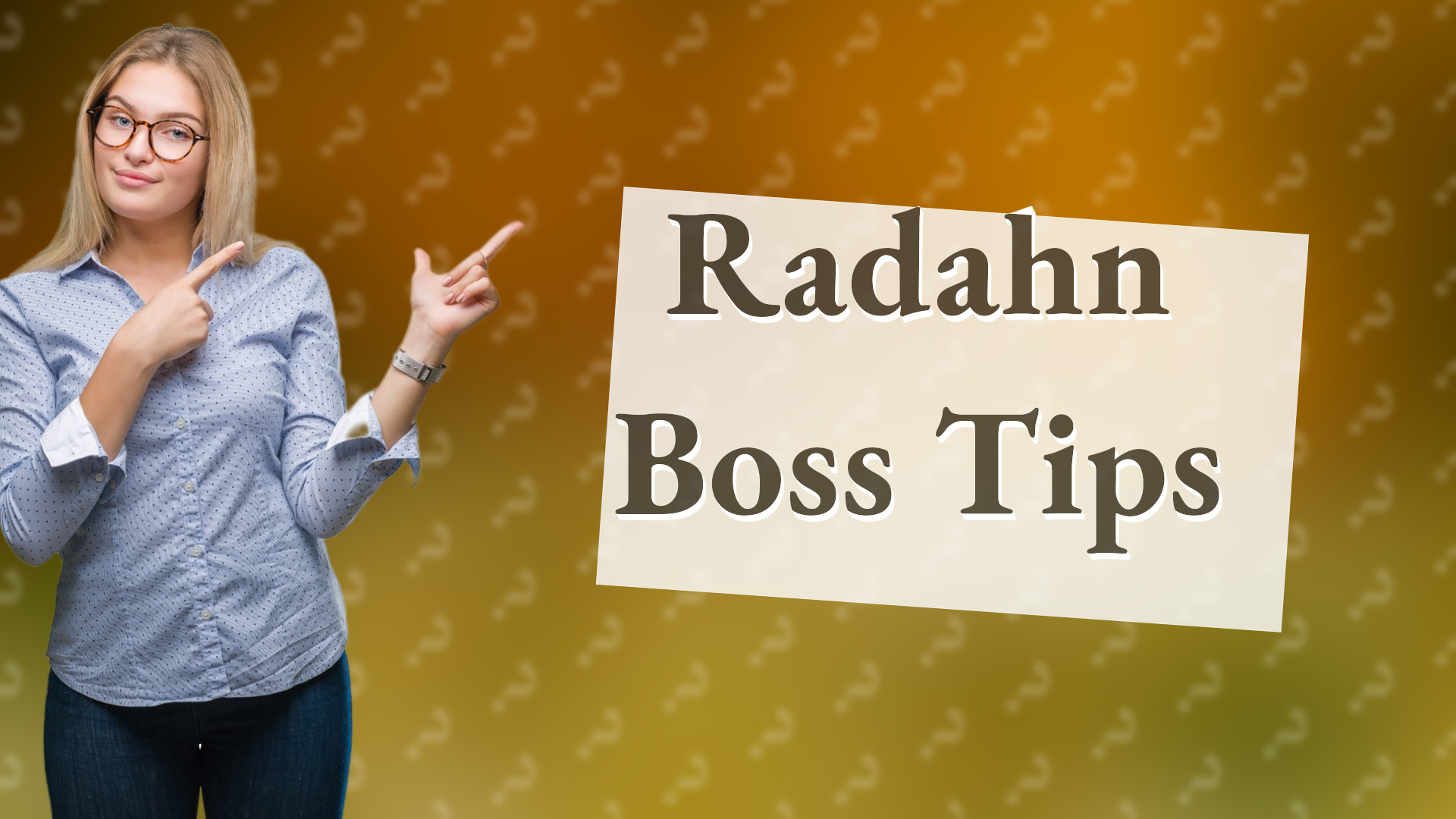 Radahn Boss Tips
