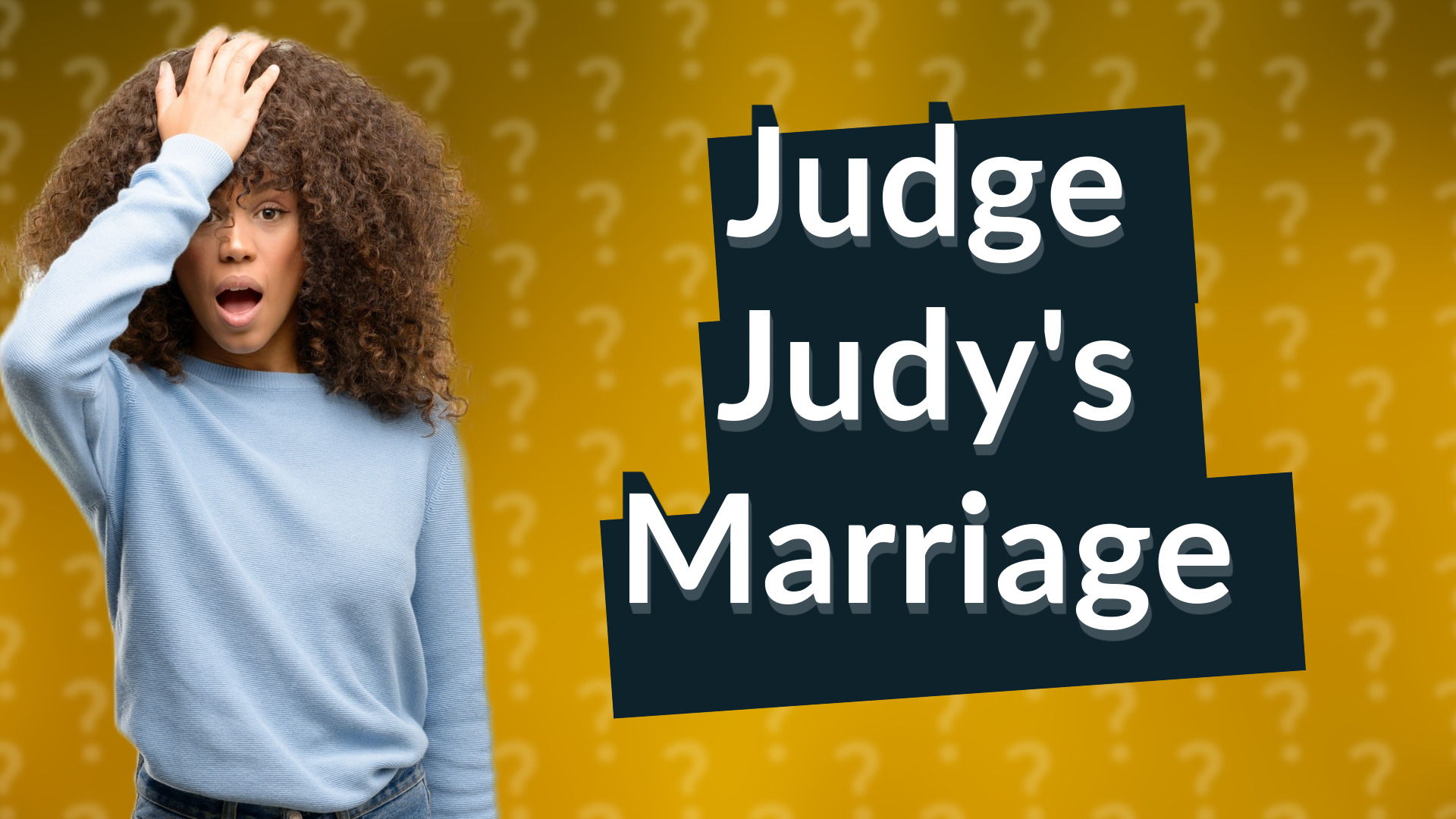 Judge Judy's Marriage
