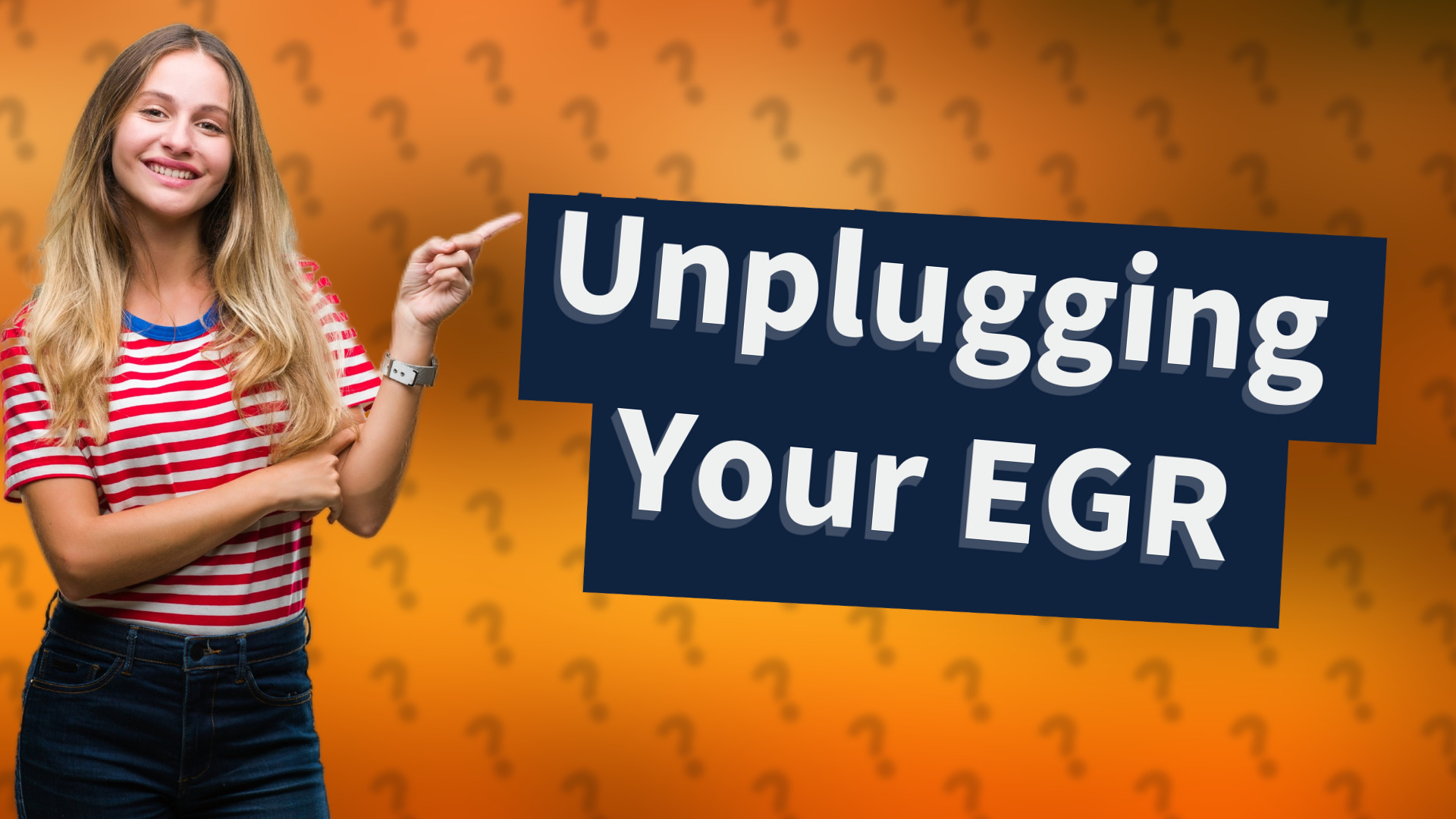 Unplugging Your EGR