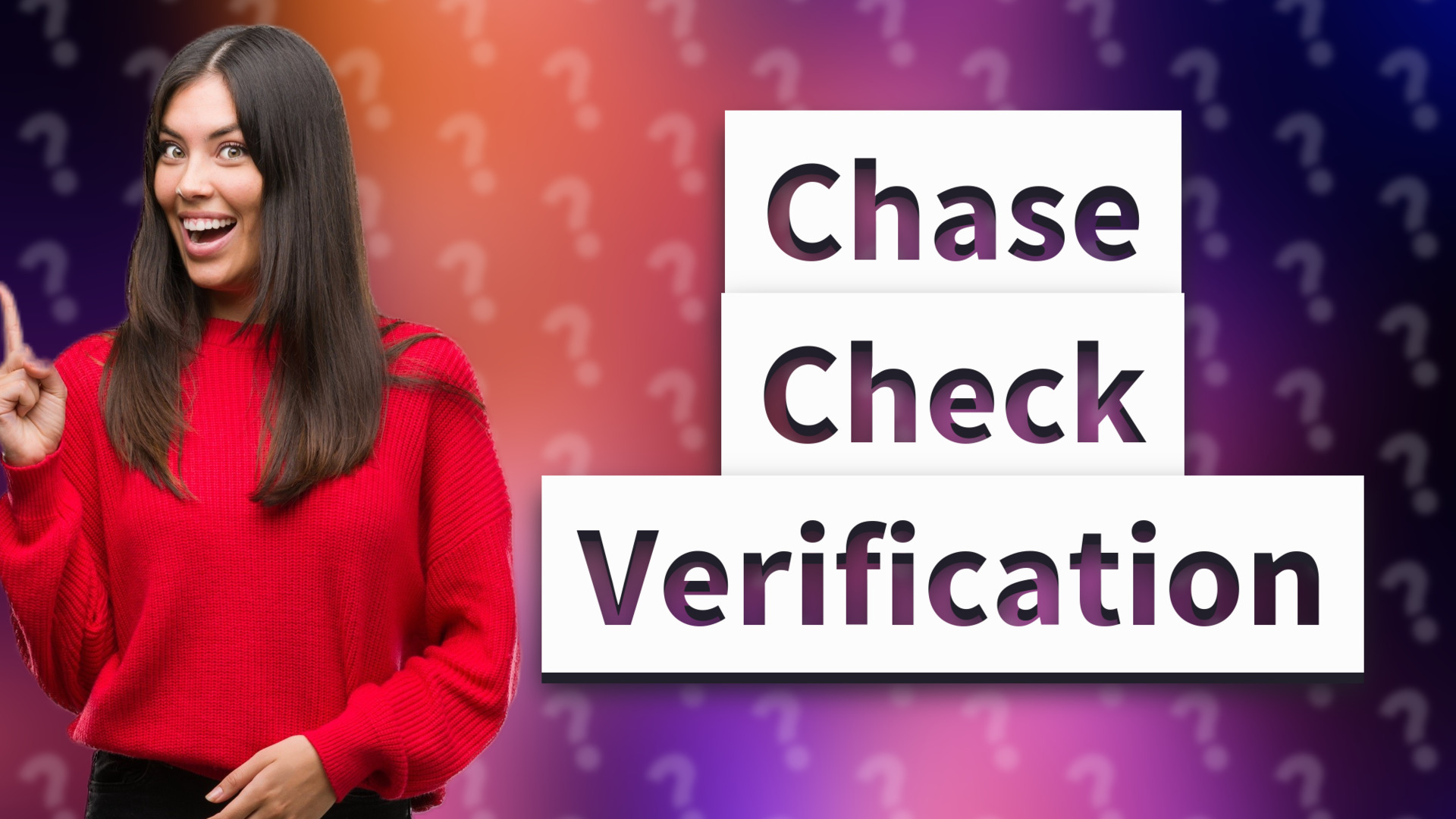 Chase Check Verification