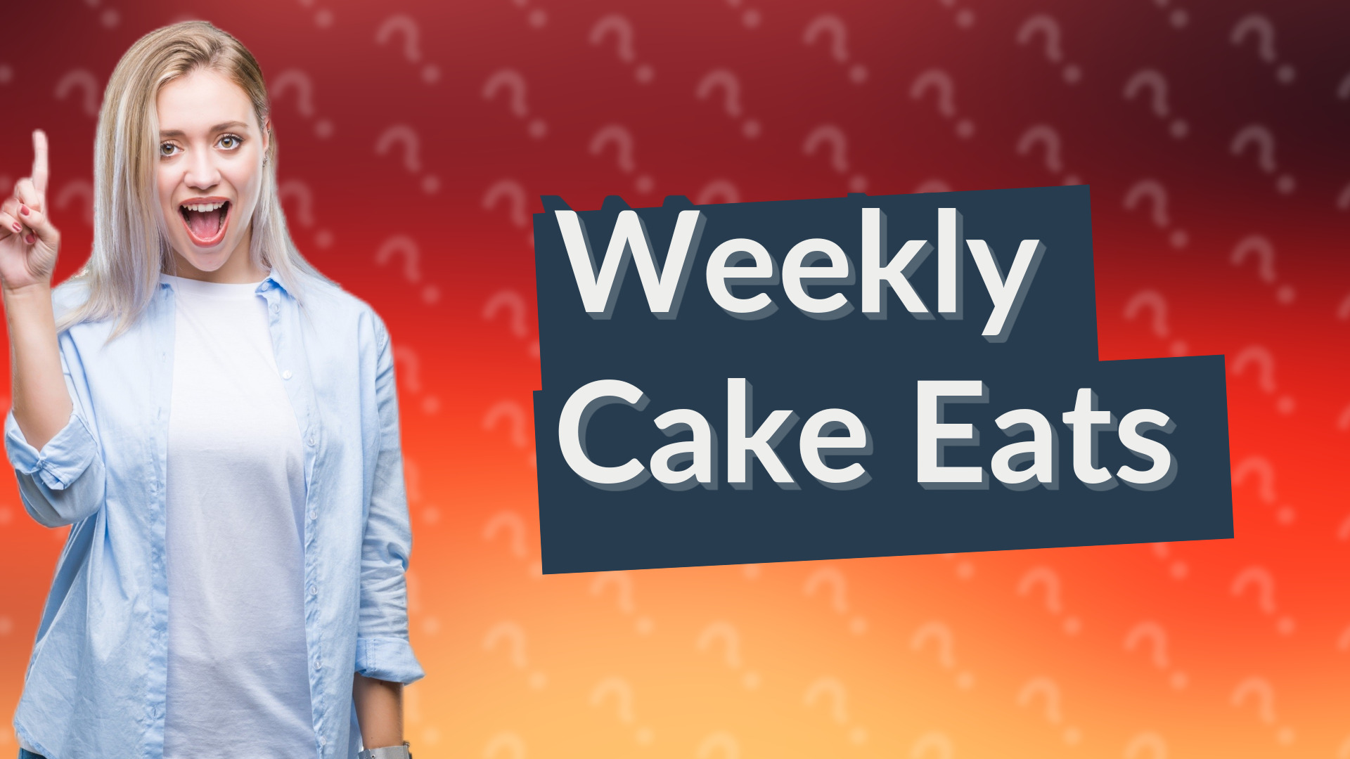 Weekly Cake Eats
