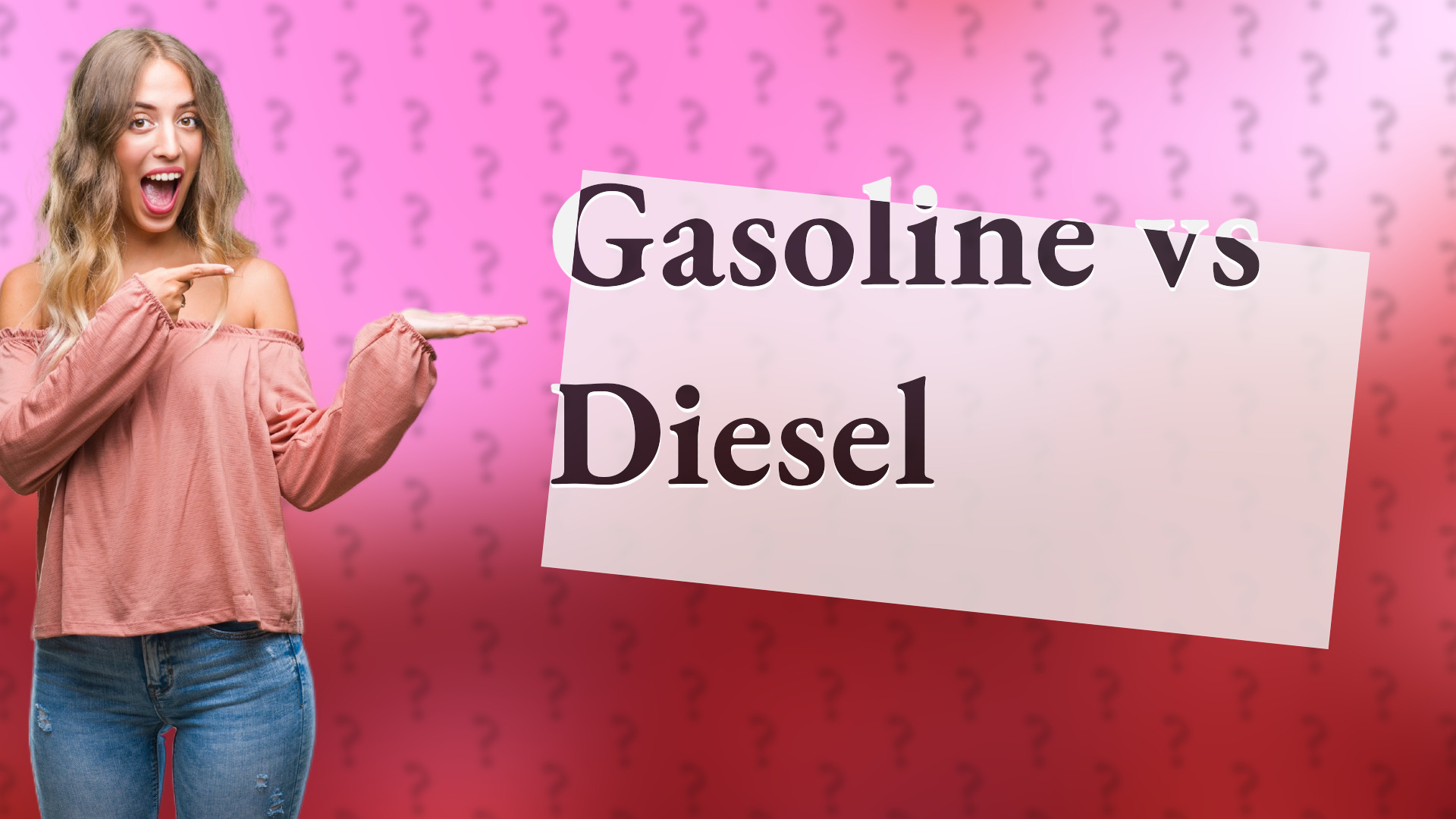 Gasoline vs Diesel