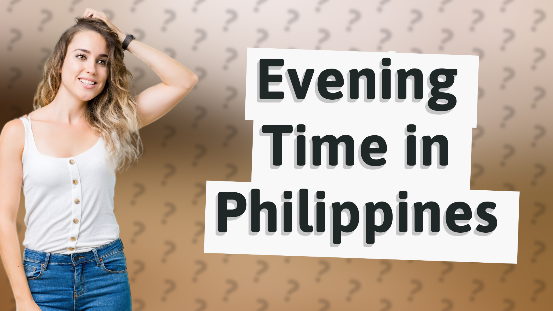 Evening Time in Philippines