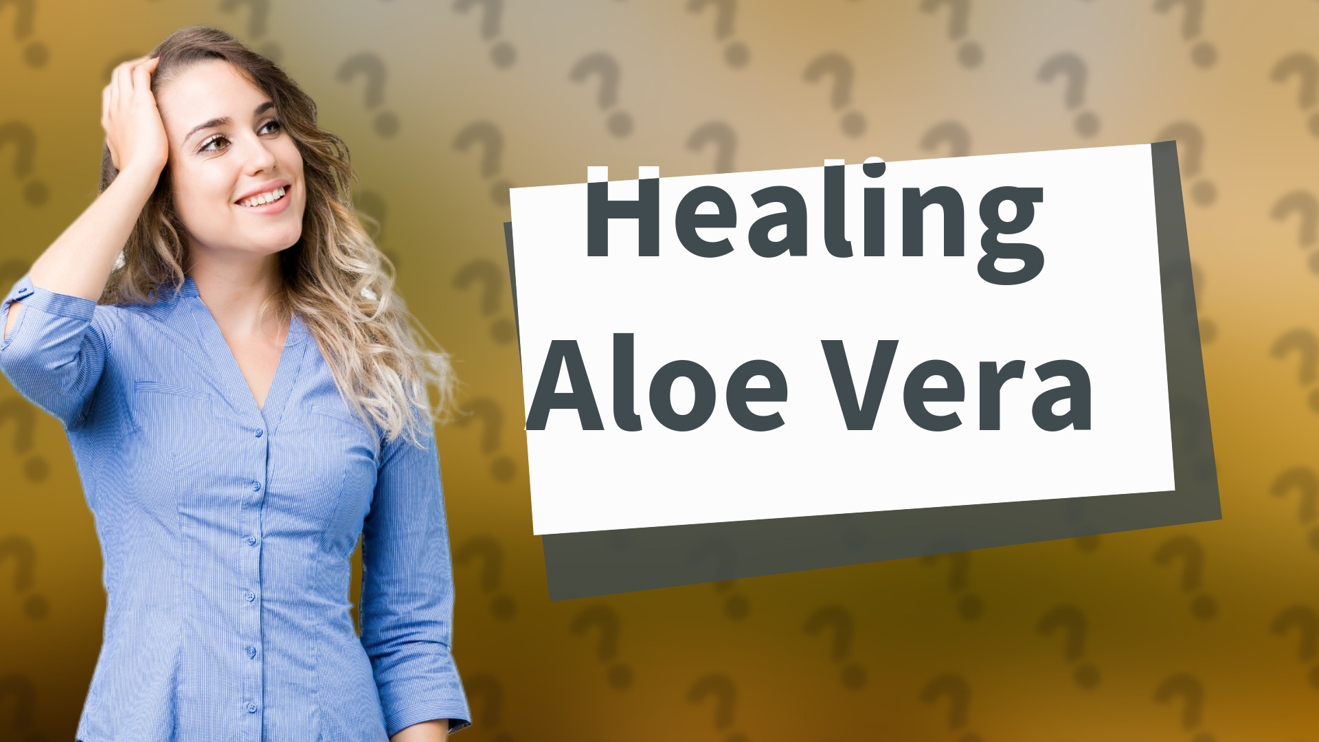 Healing Aloe Vera