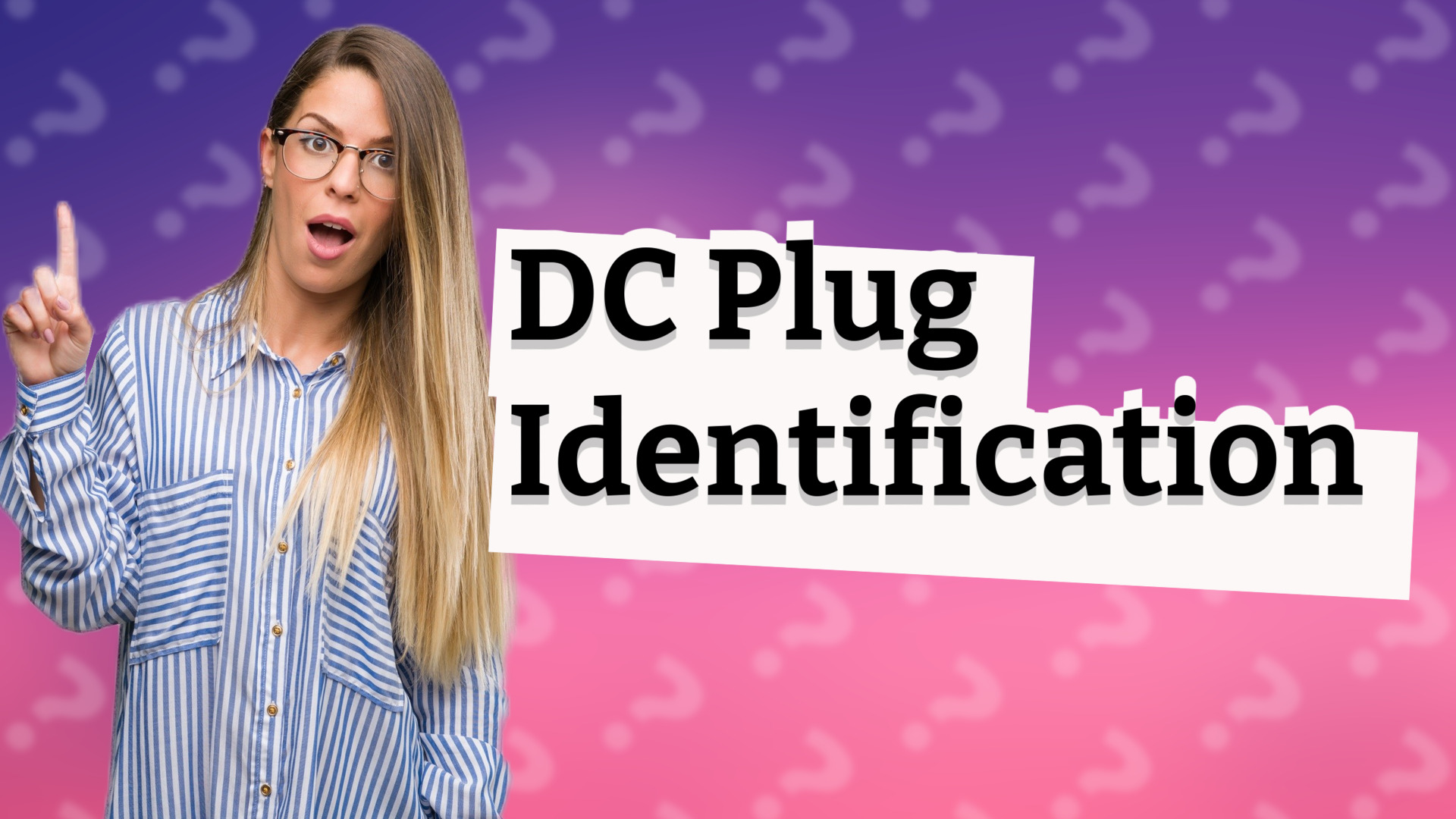 DC Plug Identification