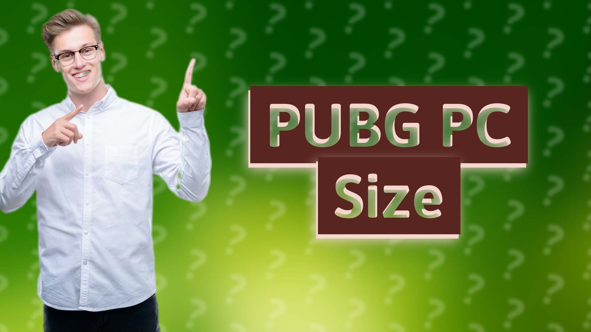 PUBG PC Size