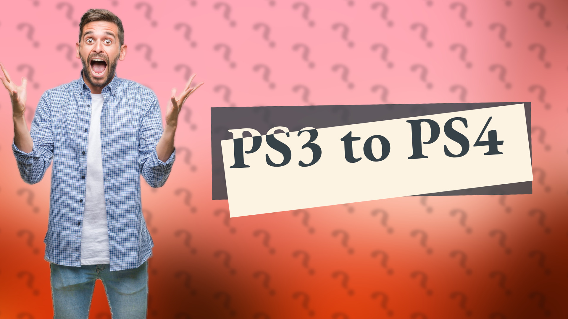 PS3 to PS4