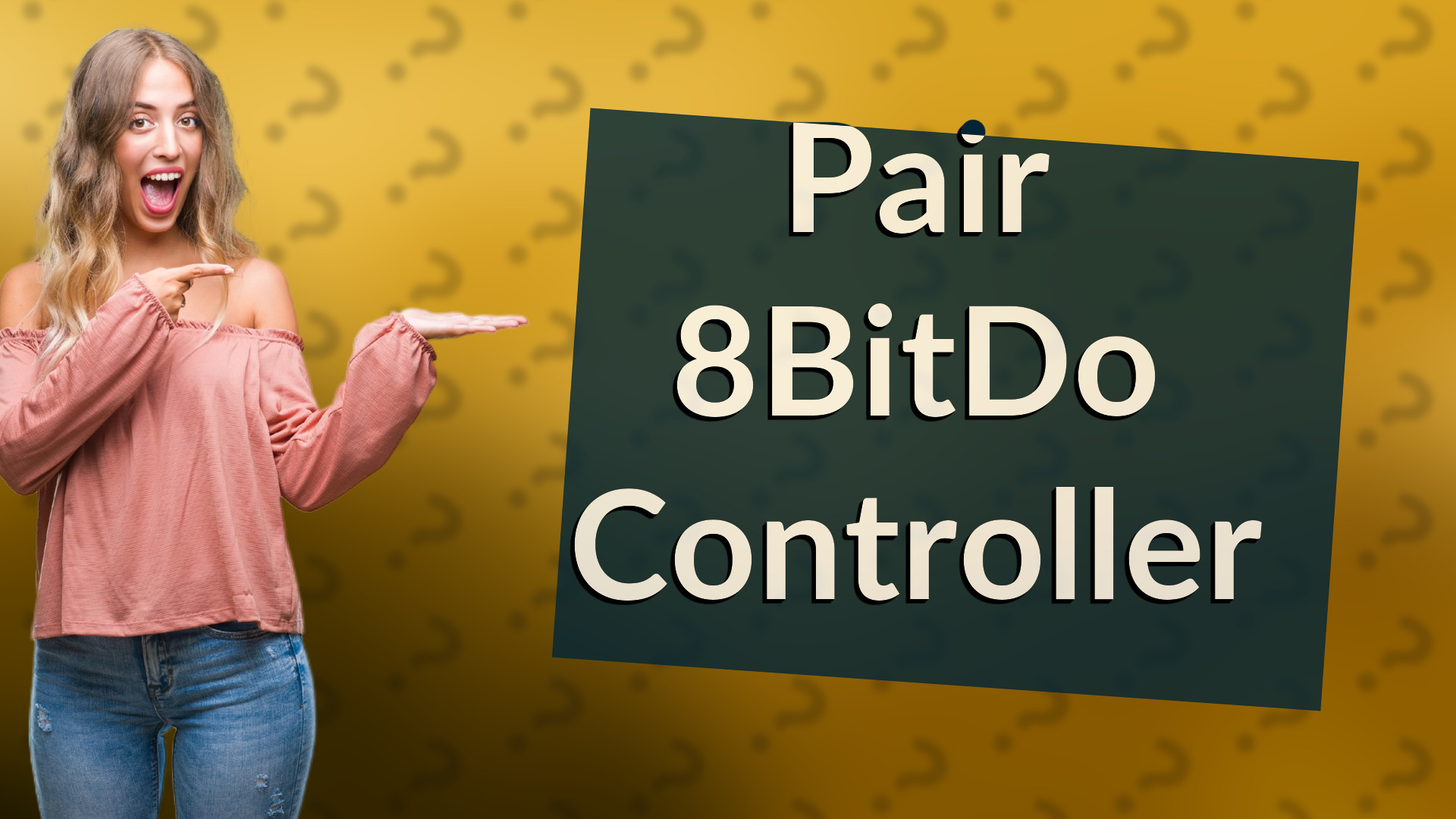 Pair 8BitDo Controller