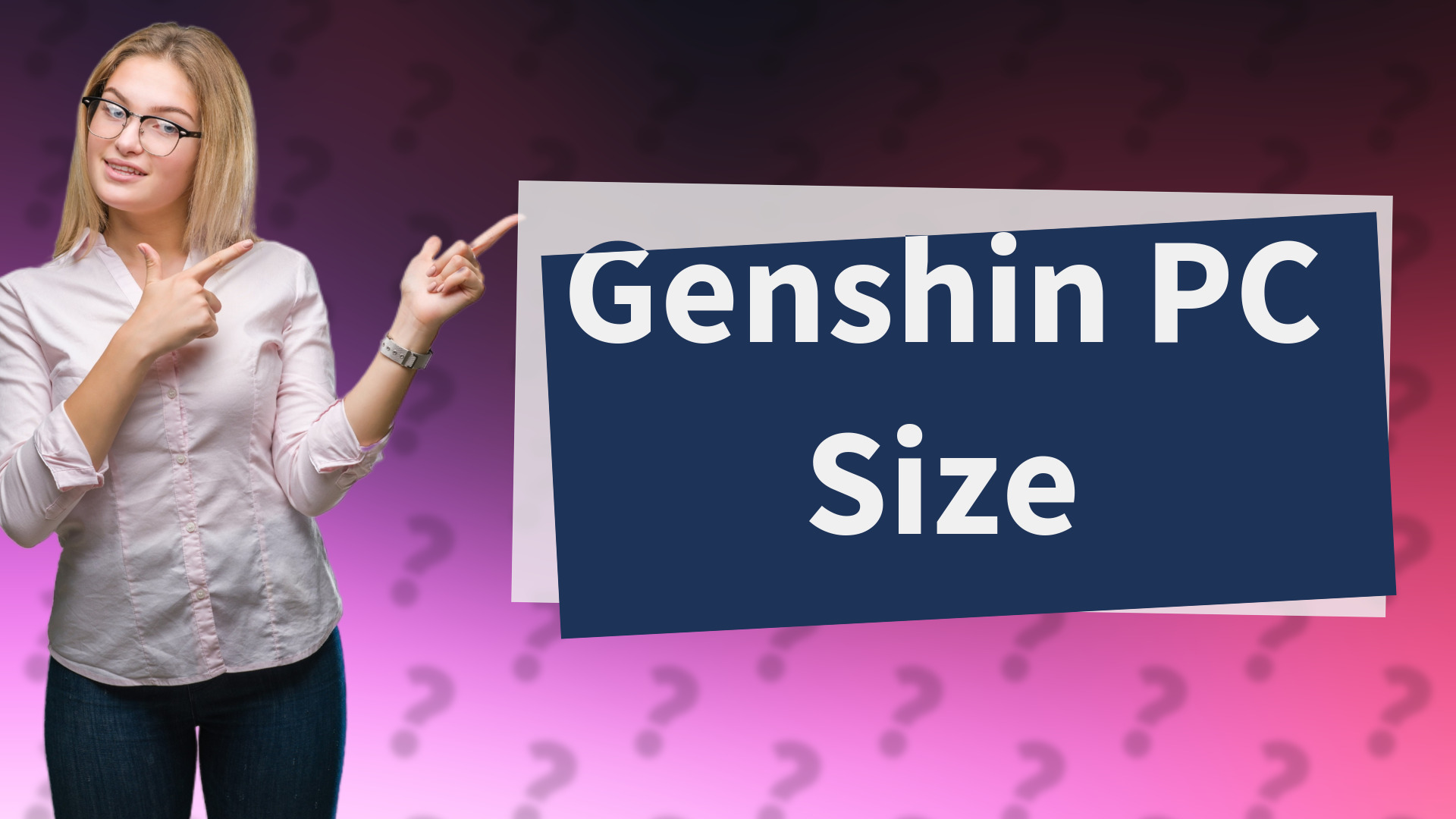Genshin PC Size