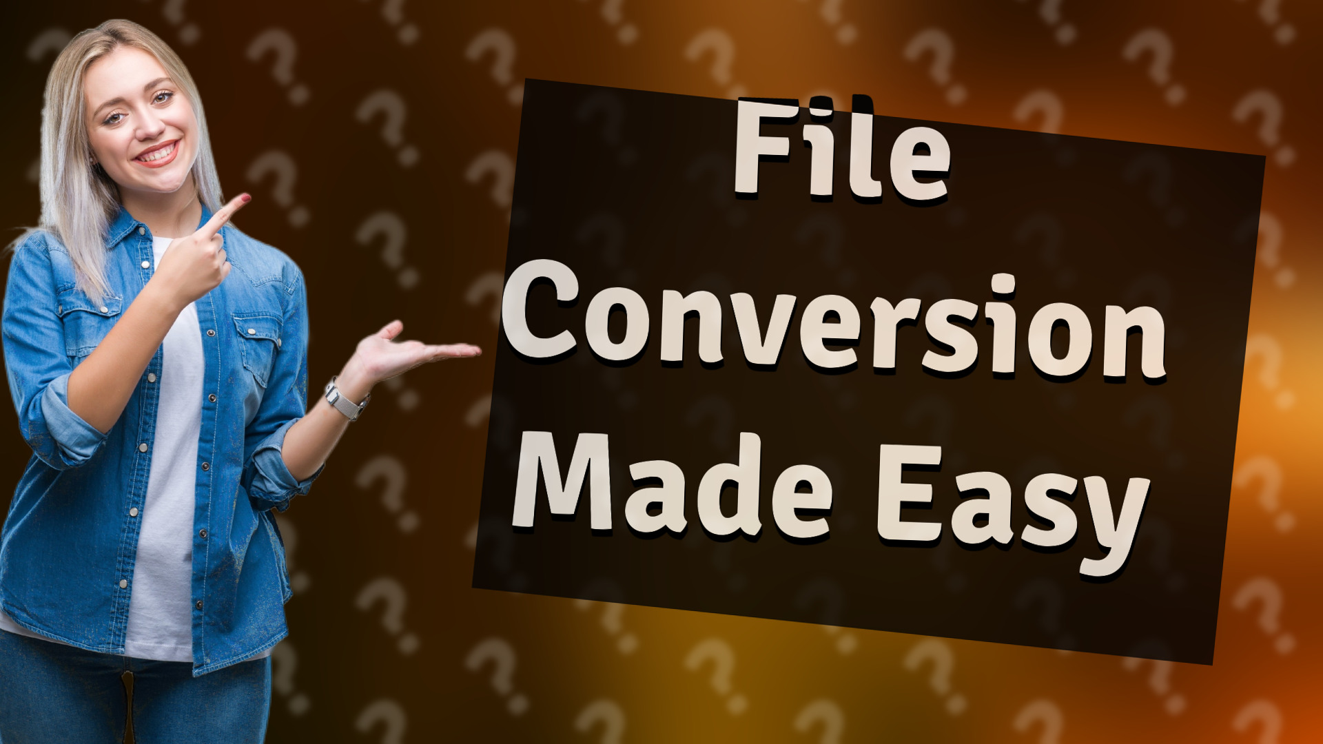 File Conversion Made Easy