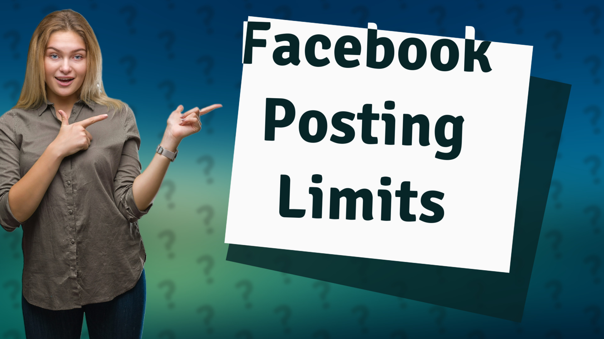 Facebook Posting Limits