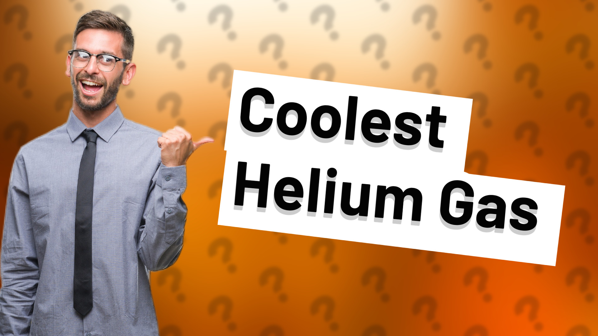Coolest Helium Gas