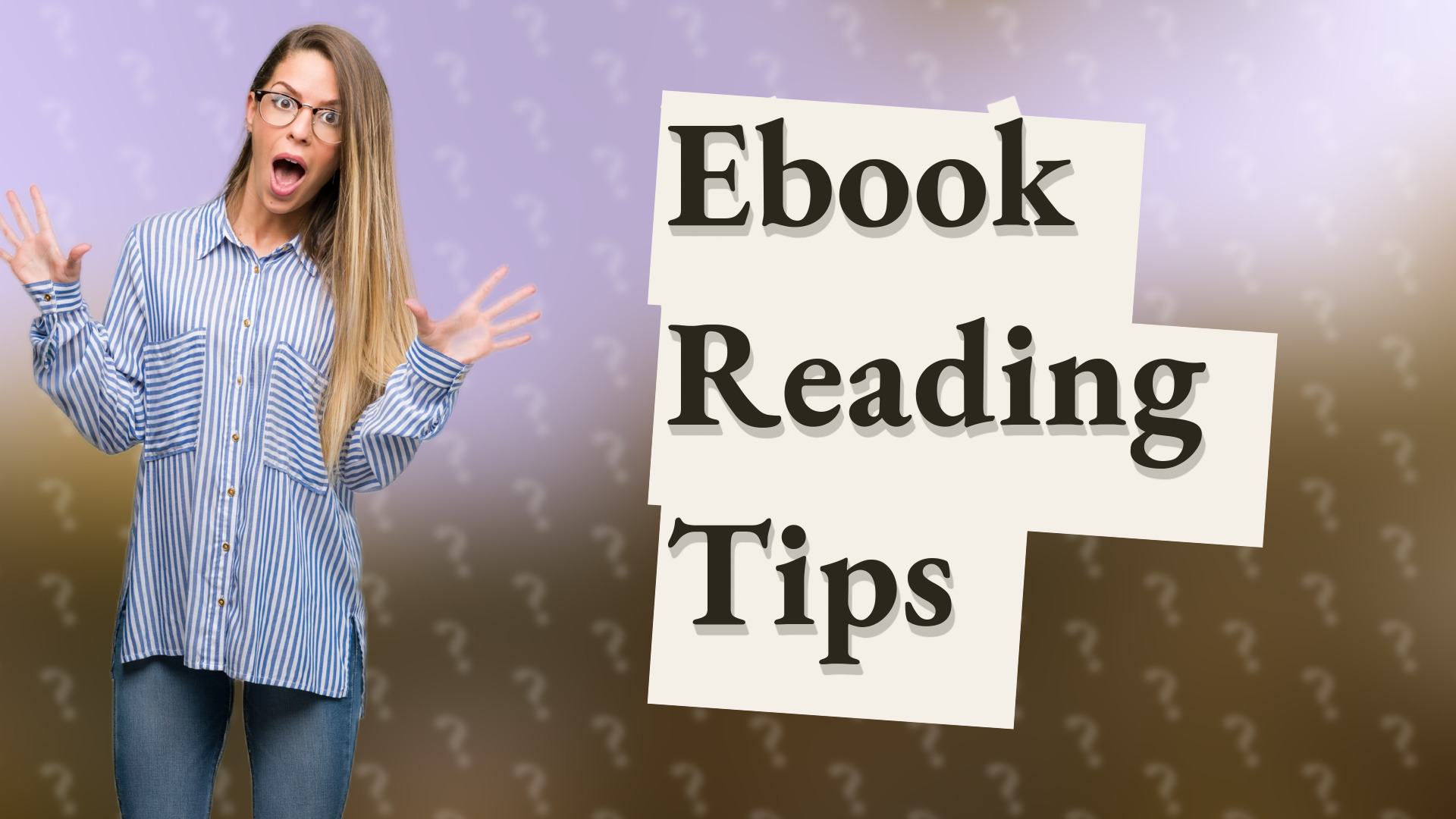 Ebook Reading Tips