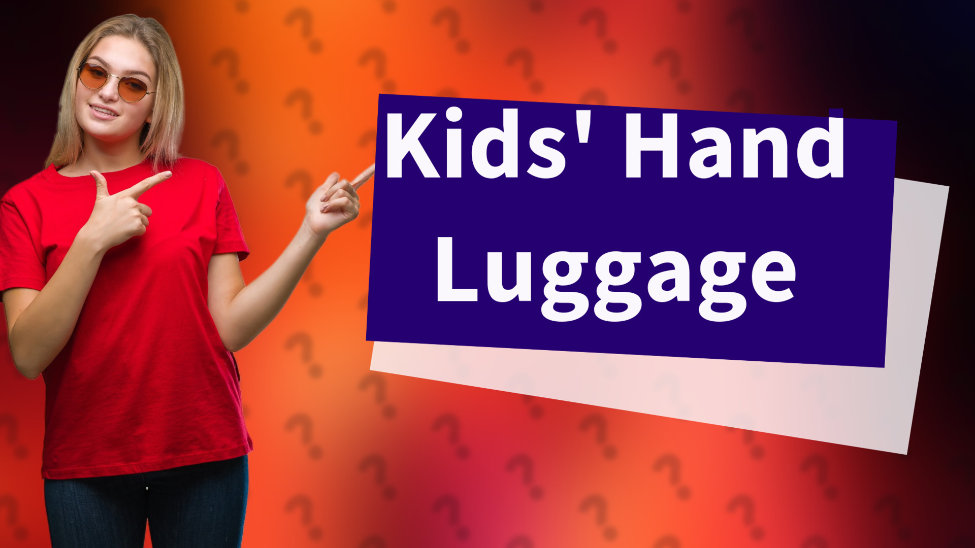 Kids' Hand Luggage