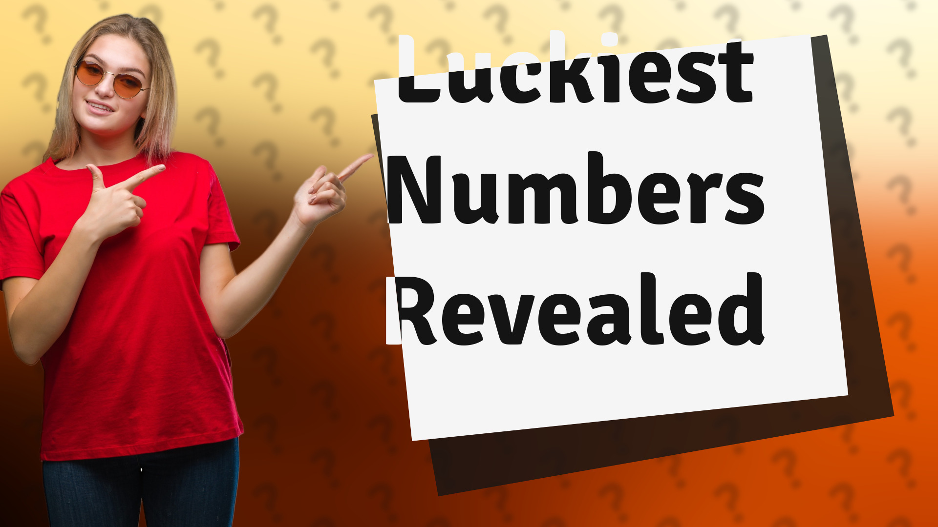 Luckiest Numbers Revealed