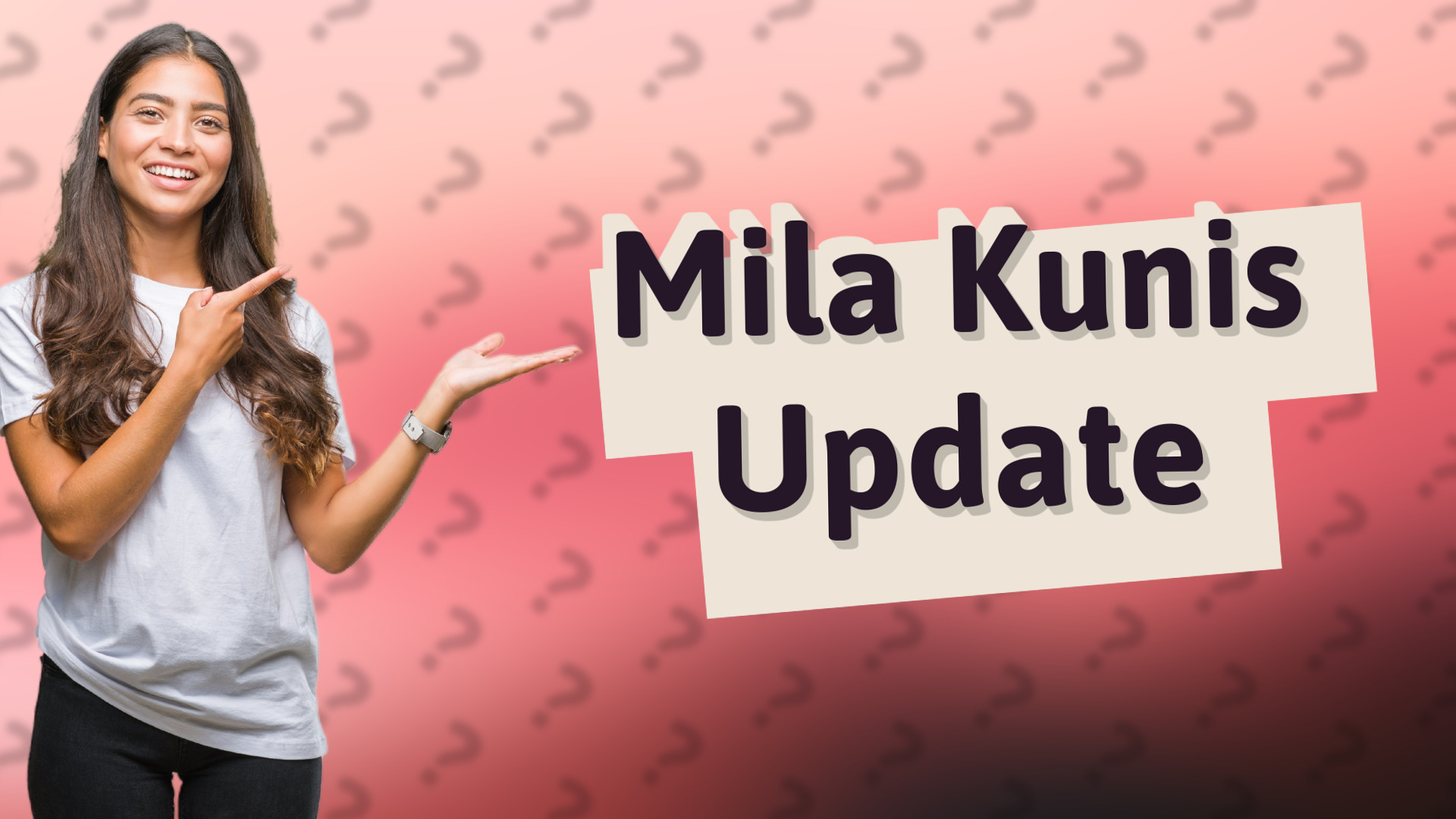 Mila Kunis Update
