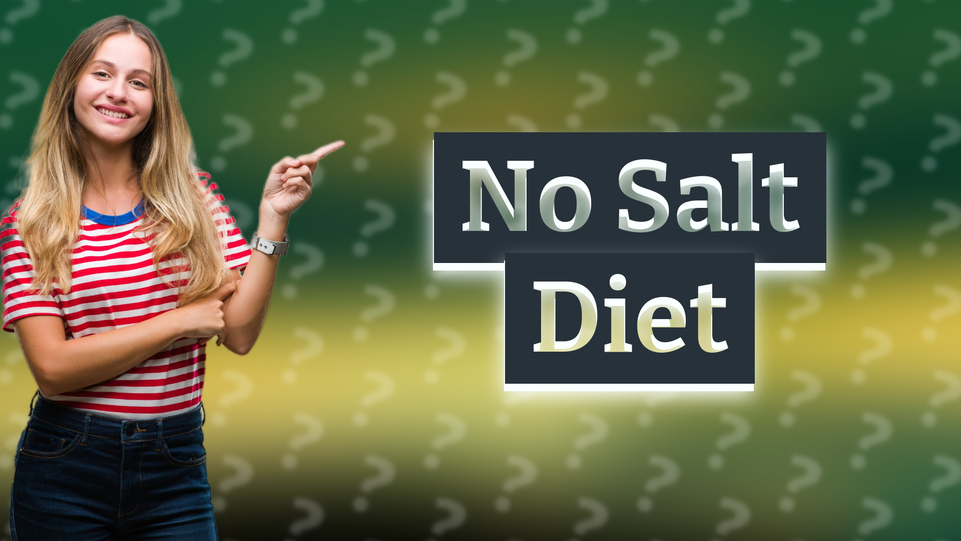 No Salt Diet