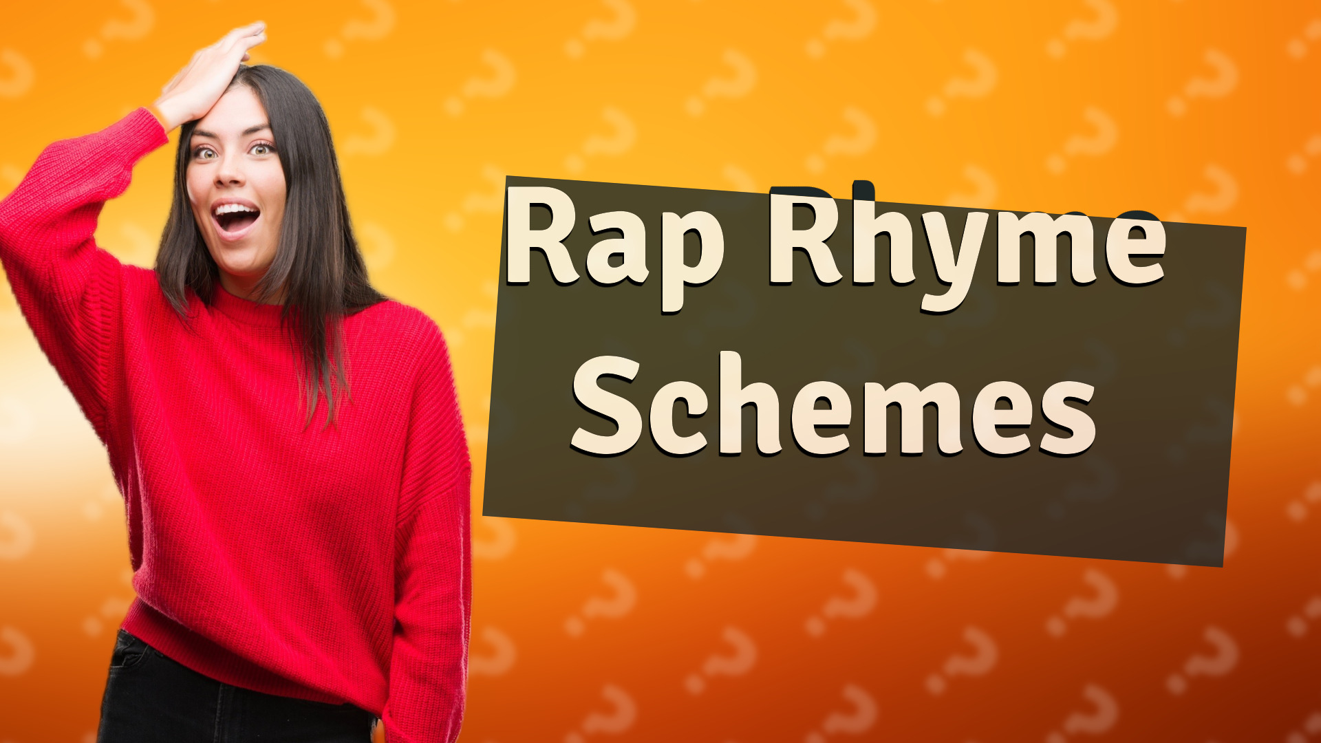 Rap Rhyme Schemes