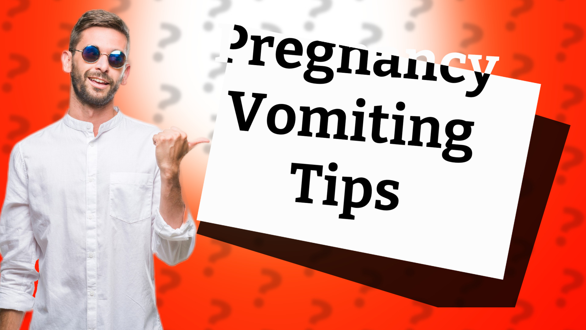 Pregnancy Vomiting Tips