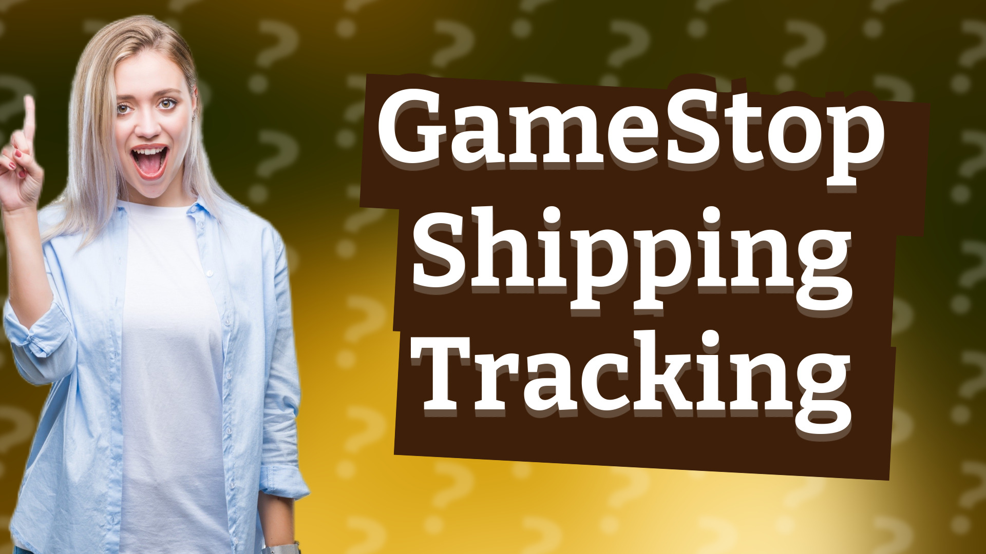 GameStop Shipping Tracking