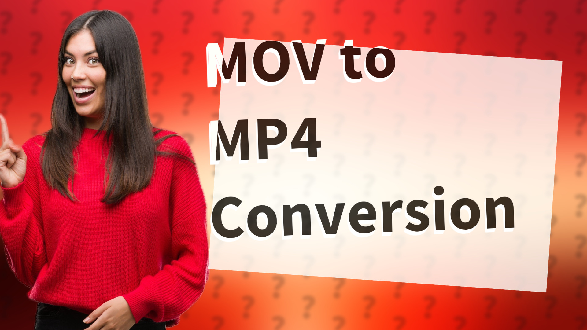 MOV to MP4 Conversion
