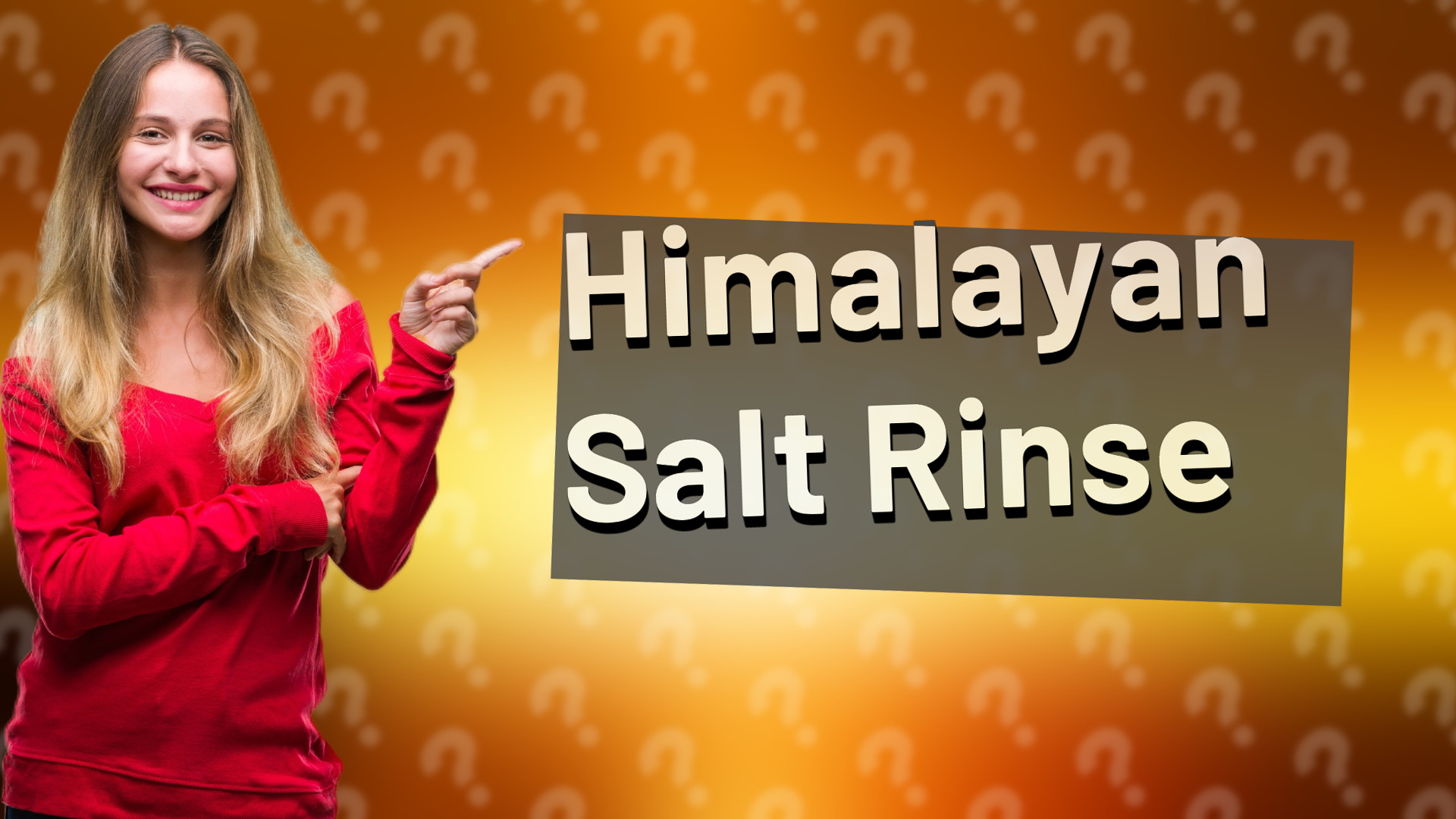 Himalayan Salt Rinse