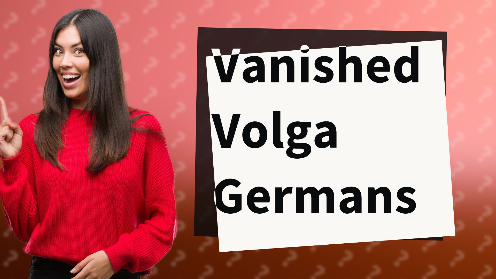 Vanished Volga Germans