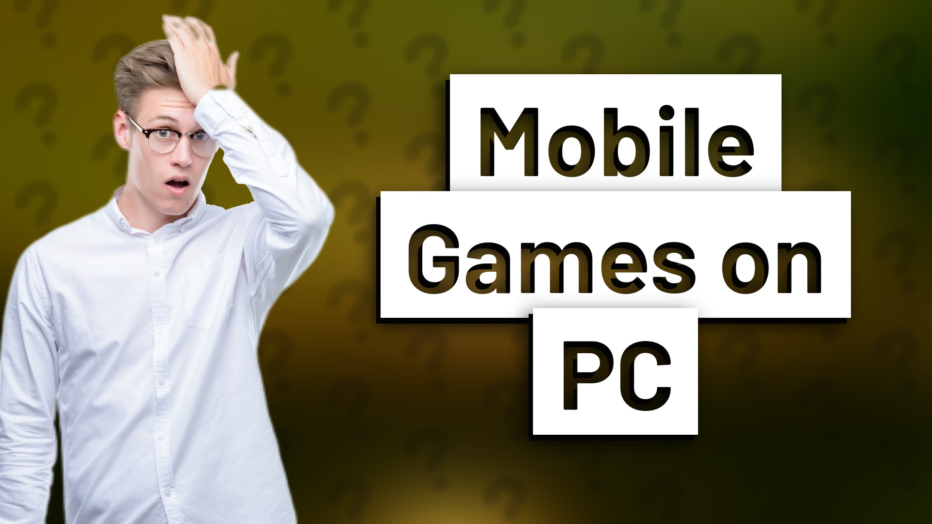 Mobile Games on PC
