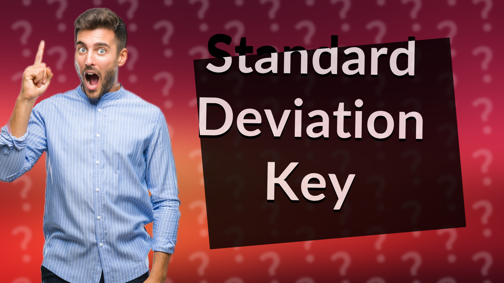 Standard Deviation Key