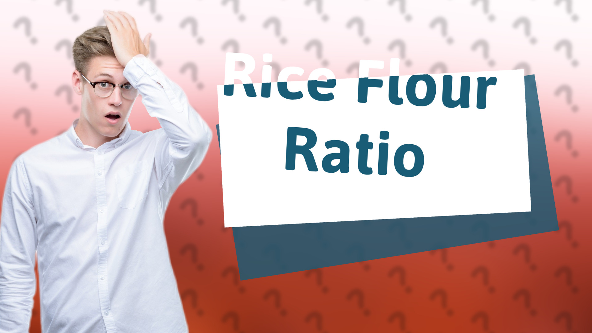 Rice Flour Ratio