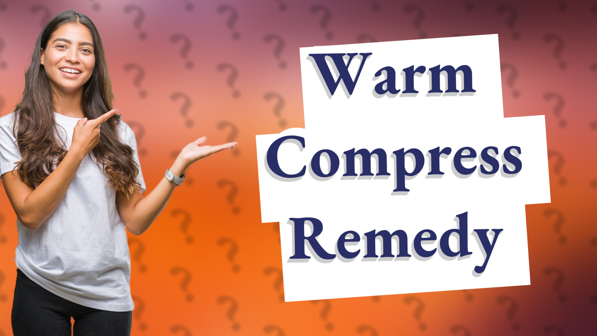 Warm Compress Remedy