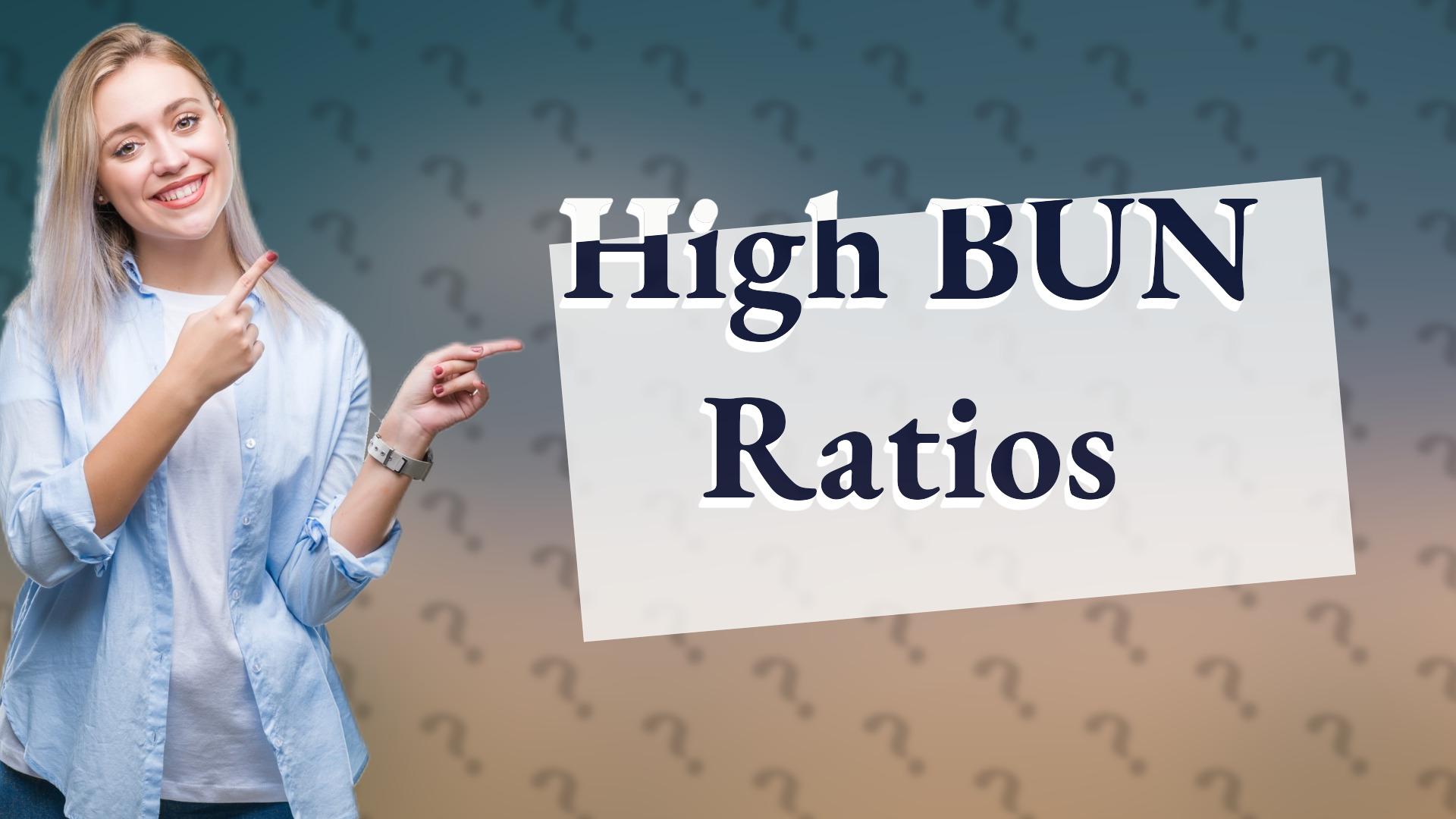 High BUN Ratios