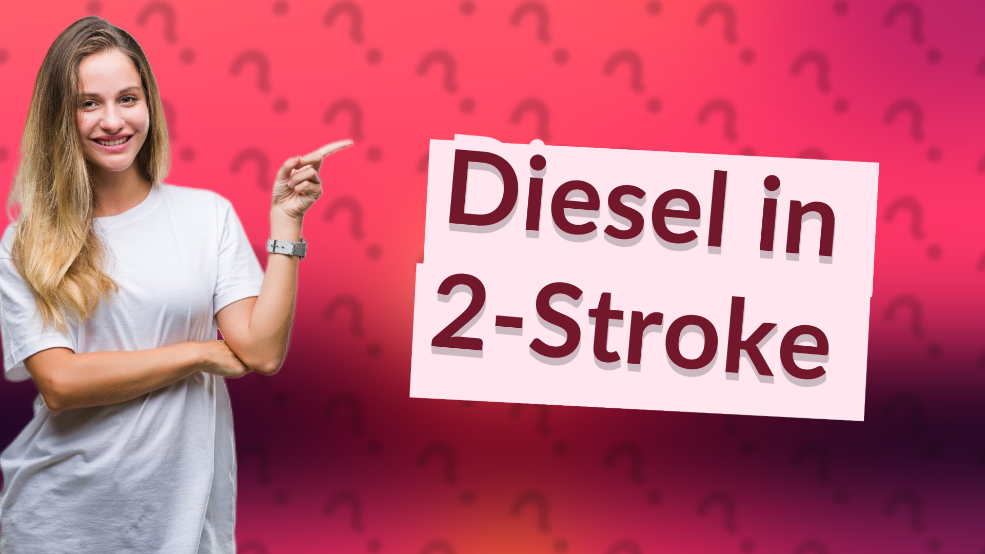 Diesel in 2-Stroke
