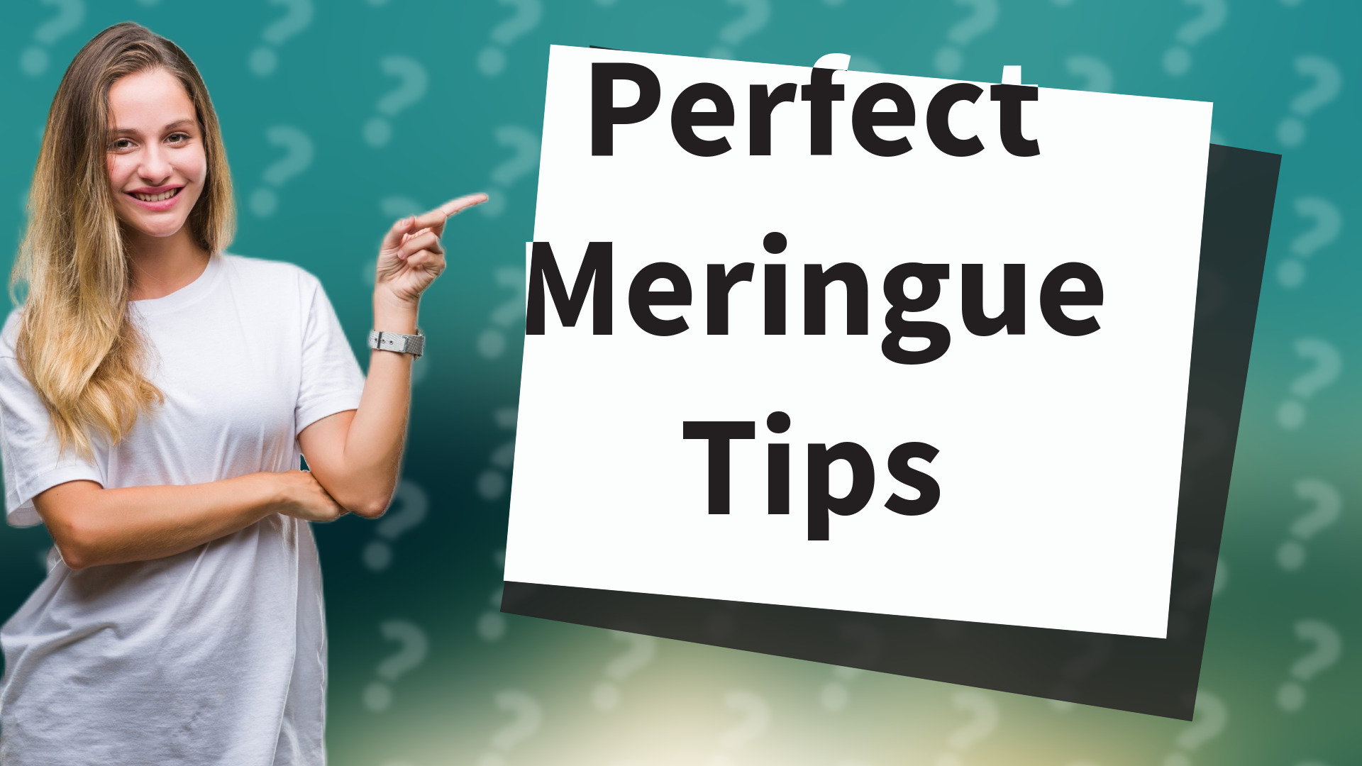 Perfect Meringue Tips