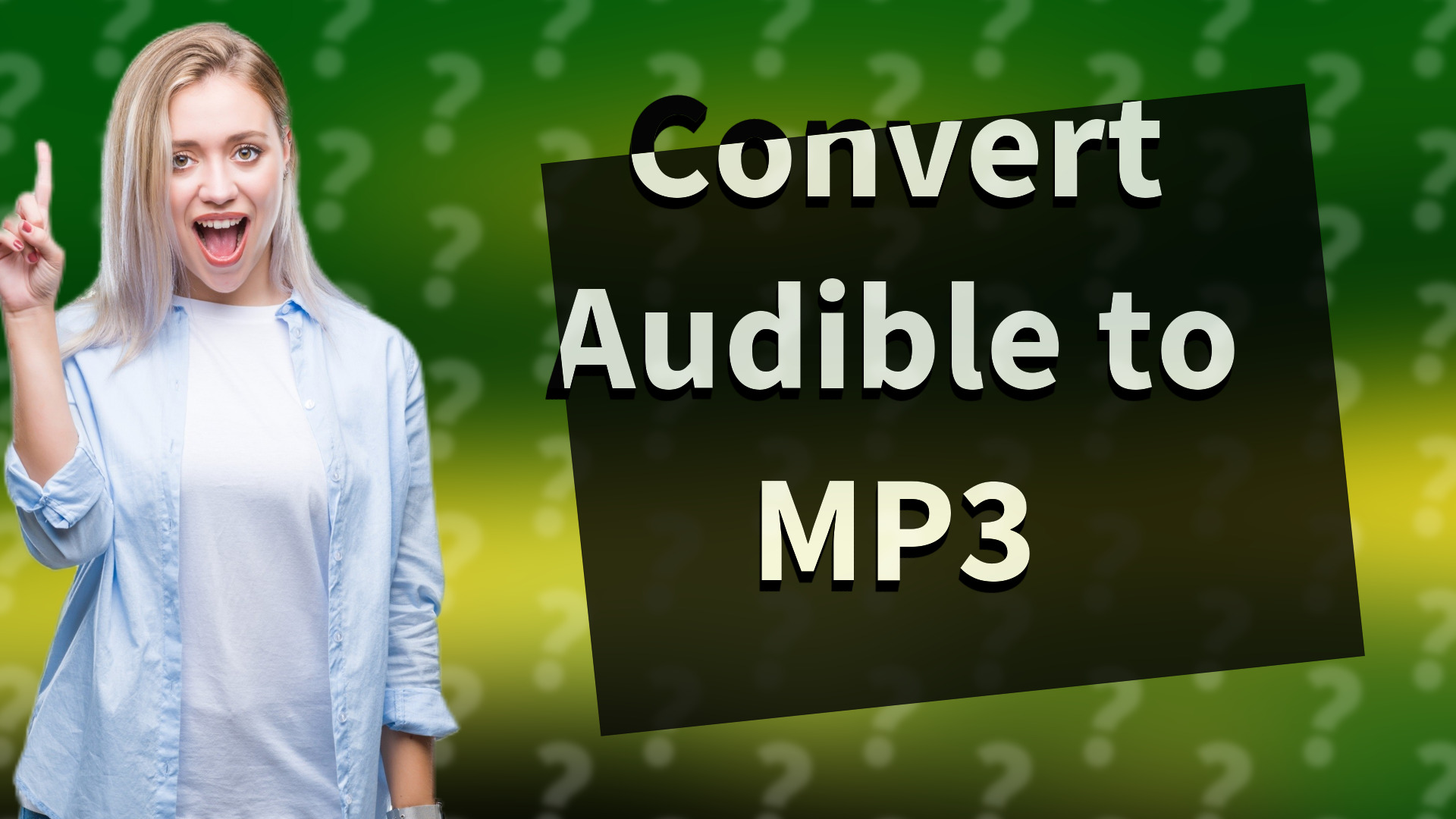 Convert Audible to MP3