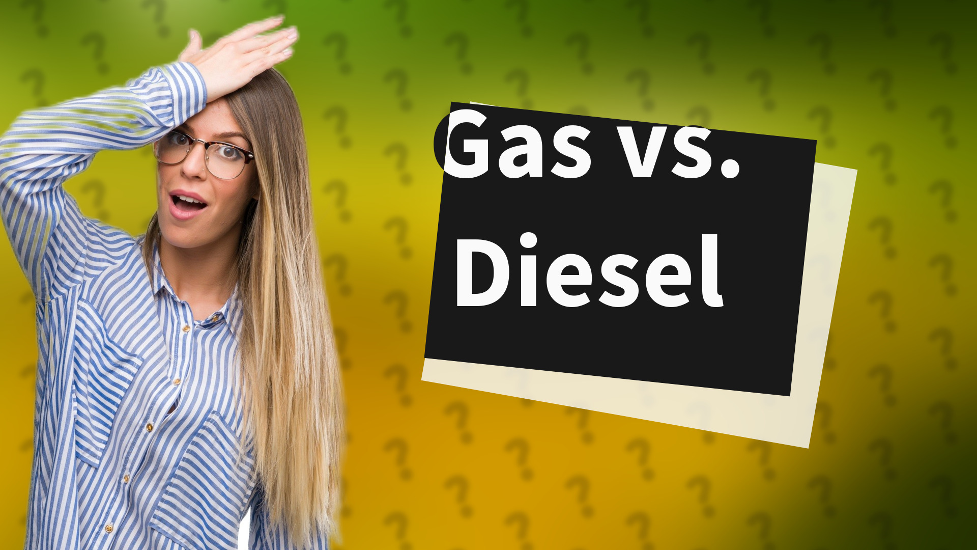 Gas vs. Diesel