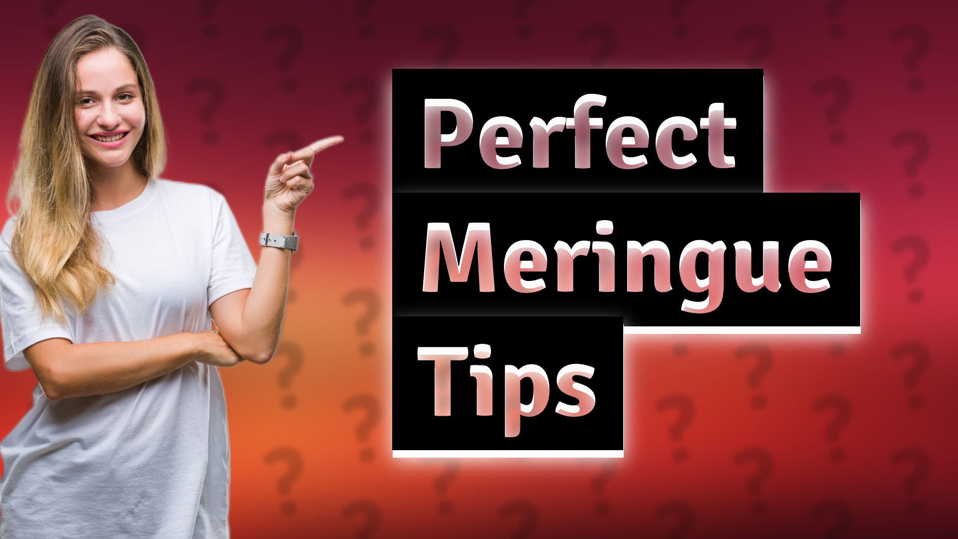 Perfect Meringue Tips