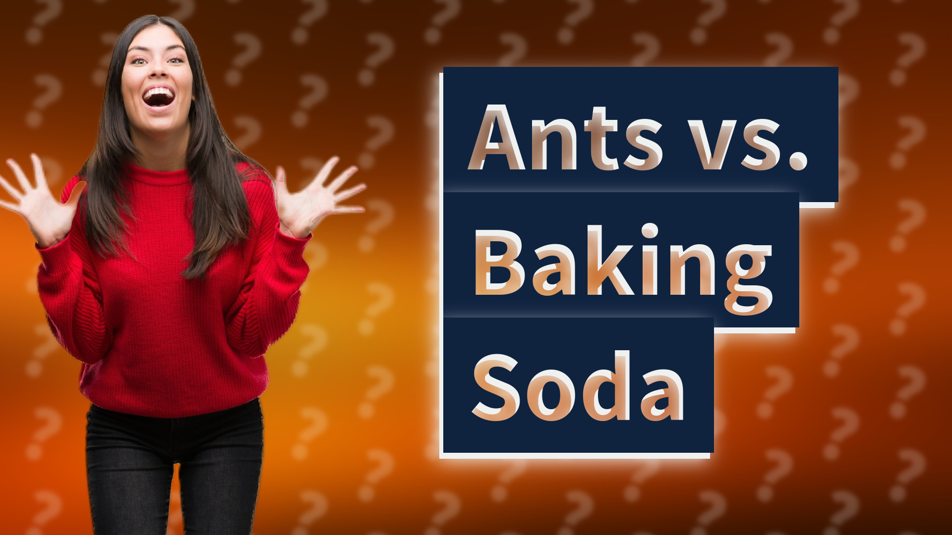 Ants vs. Baking Soda