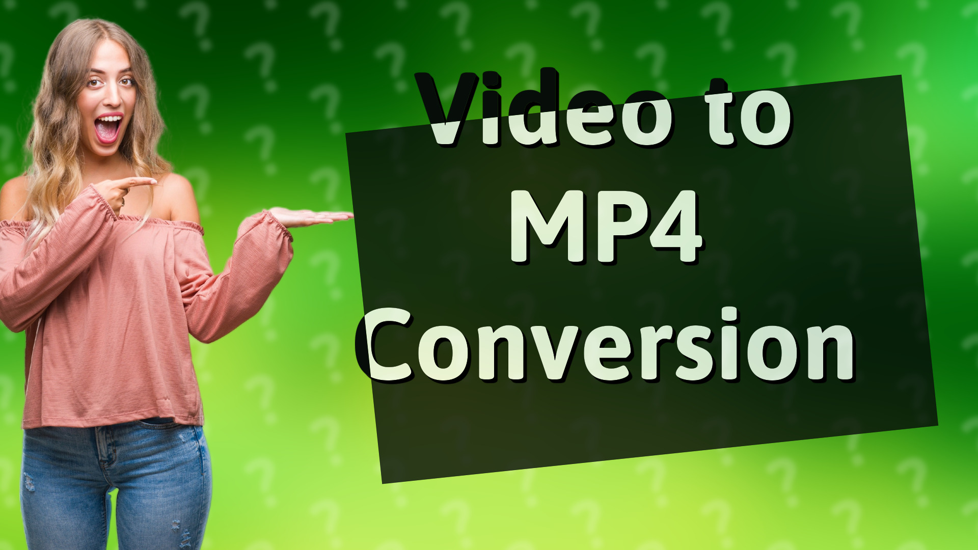Video to MP4 Conversion