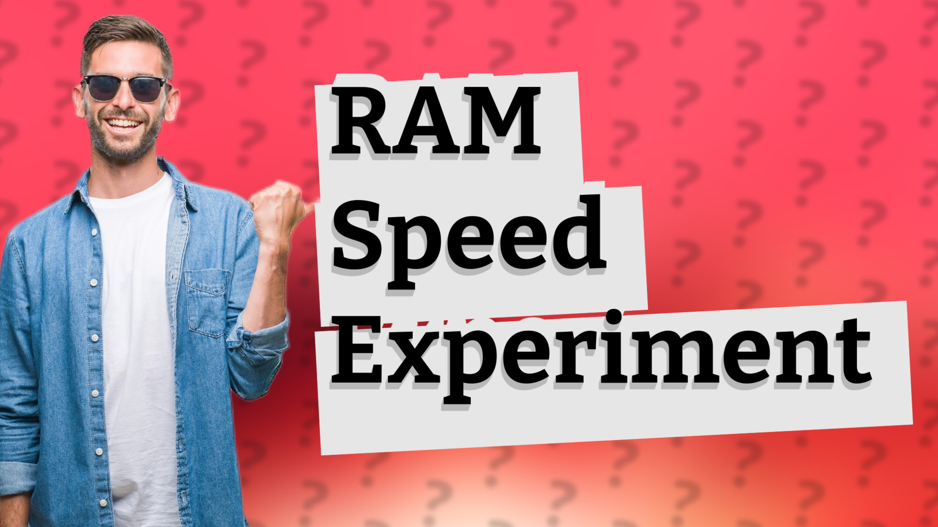 RAM Speed Experiment