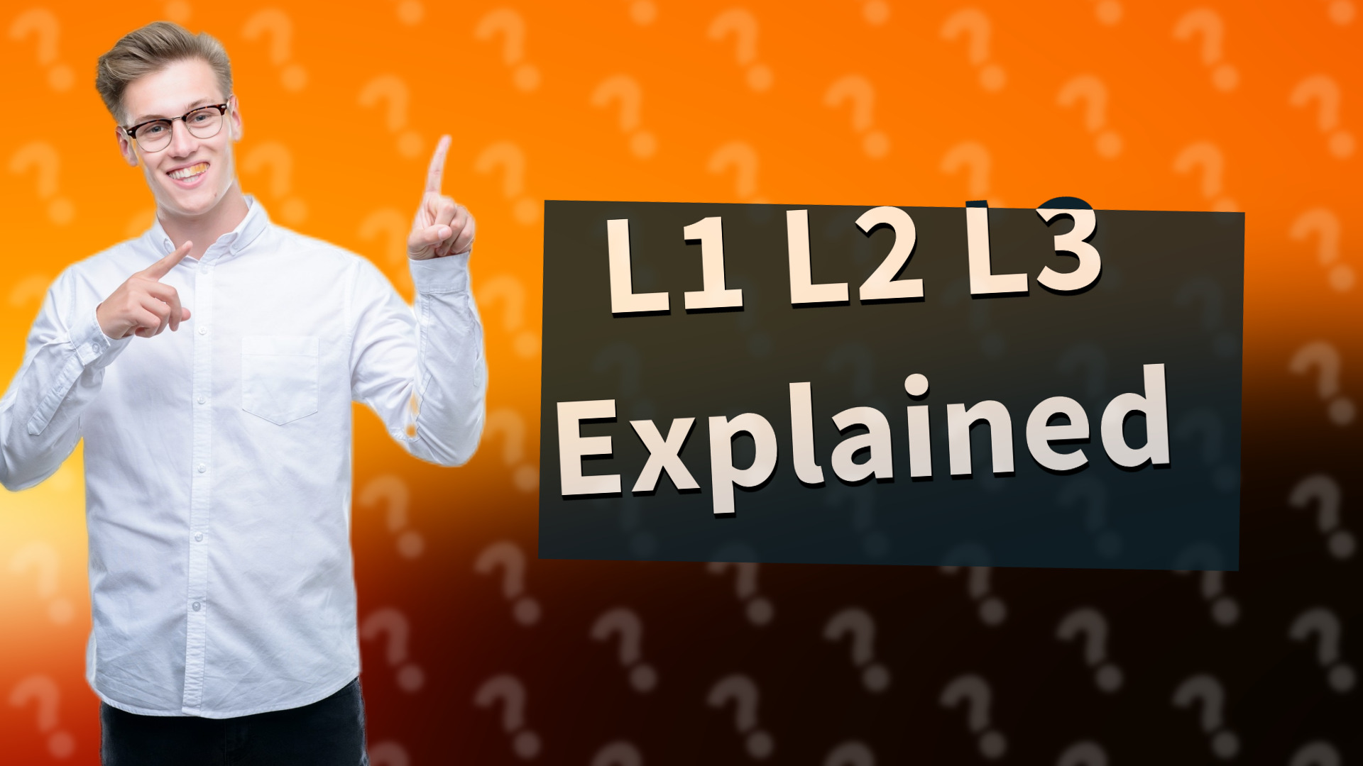 L1 L2 L3 Explained