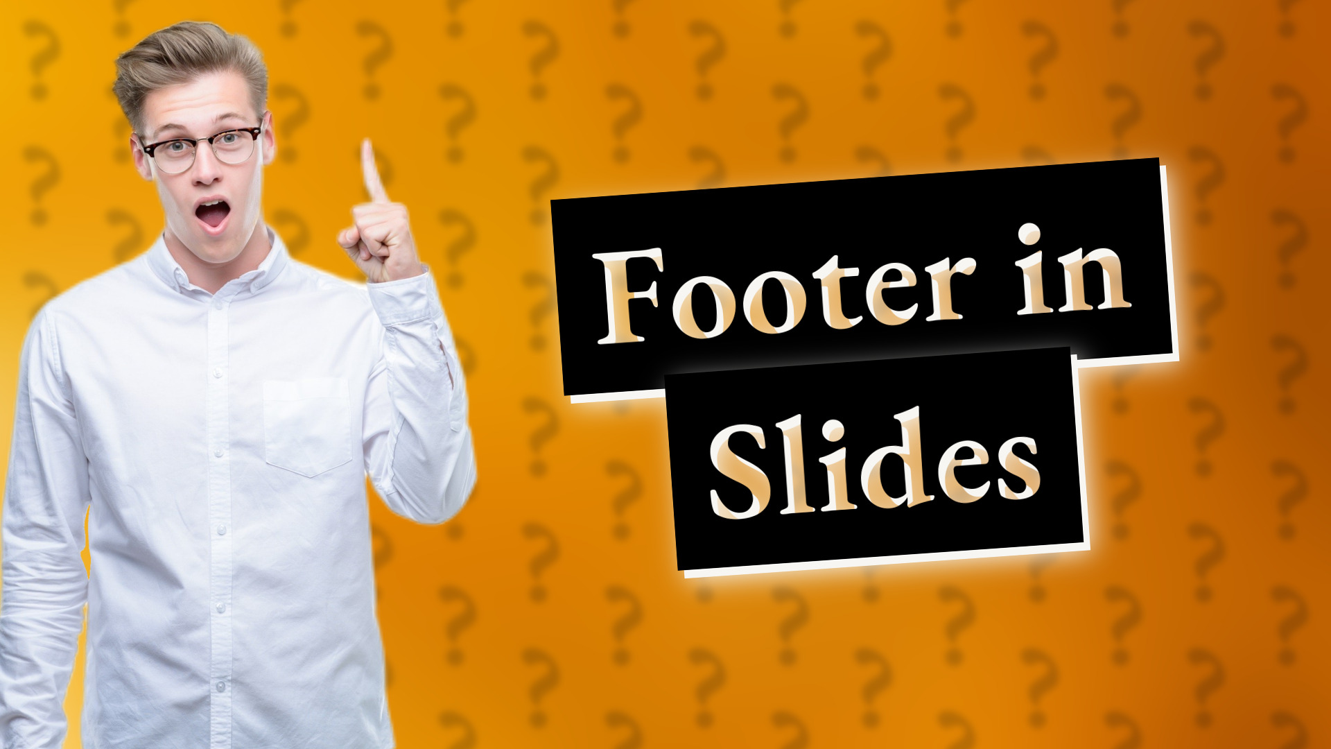 Footer in Slides