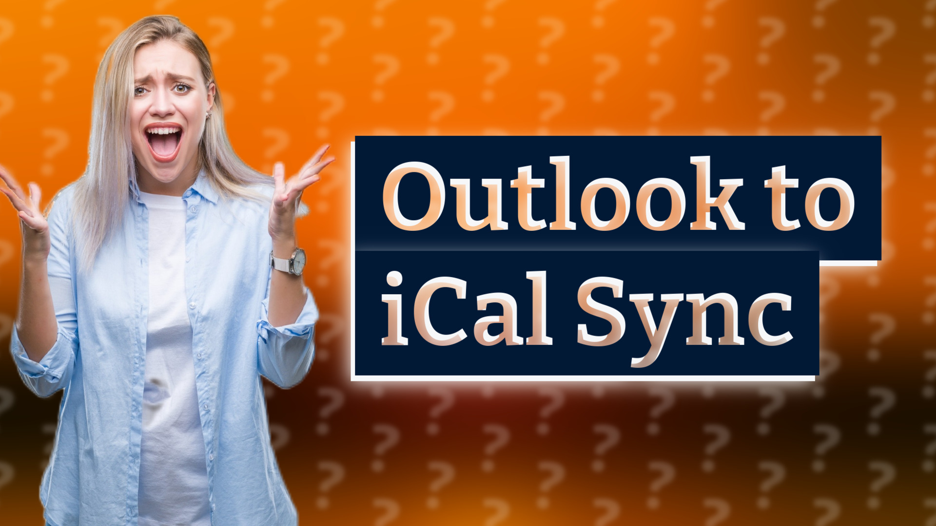 Outlook to iCal Sync