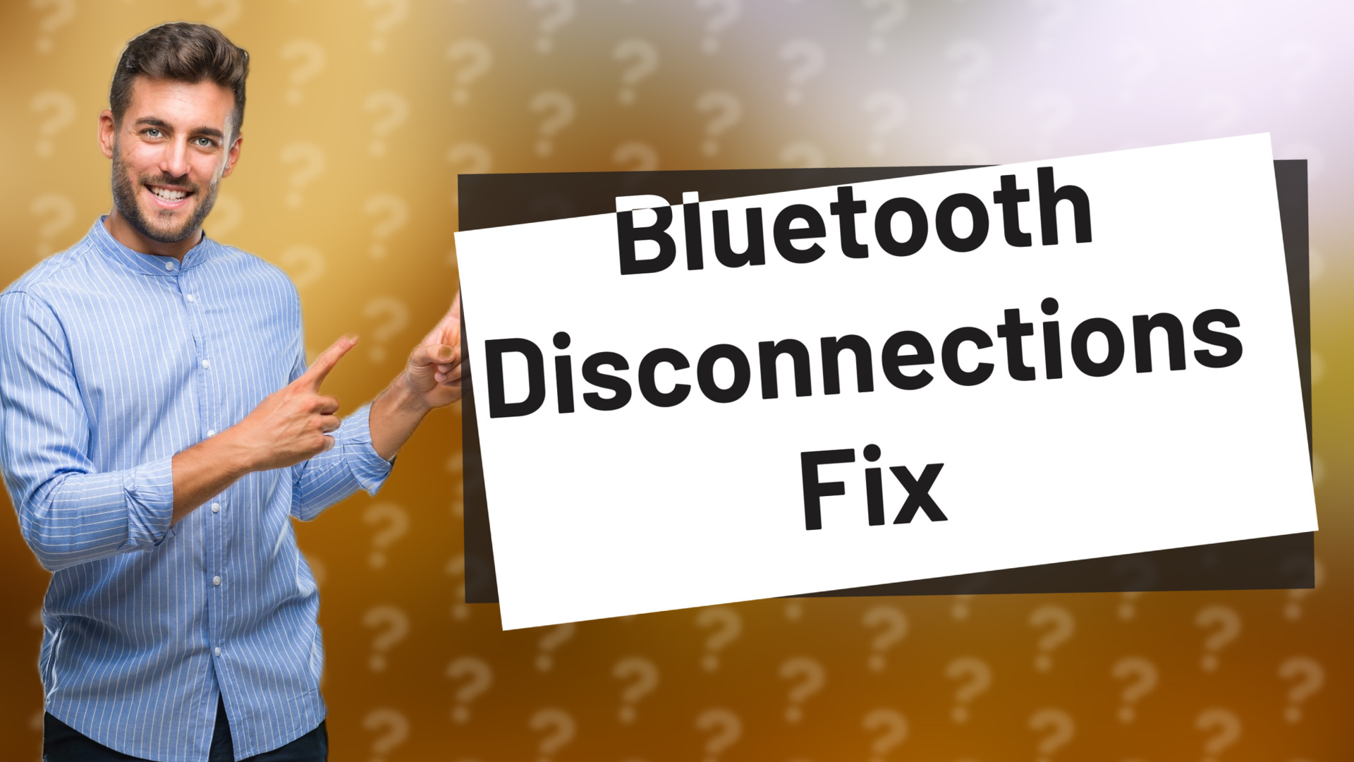 Bluetooth Disconnections Fix