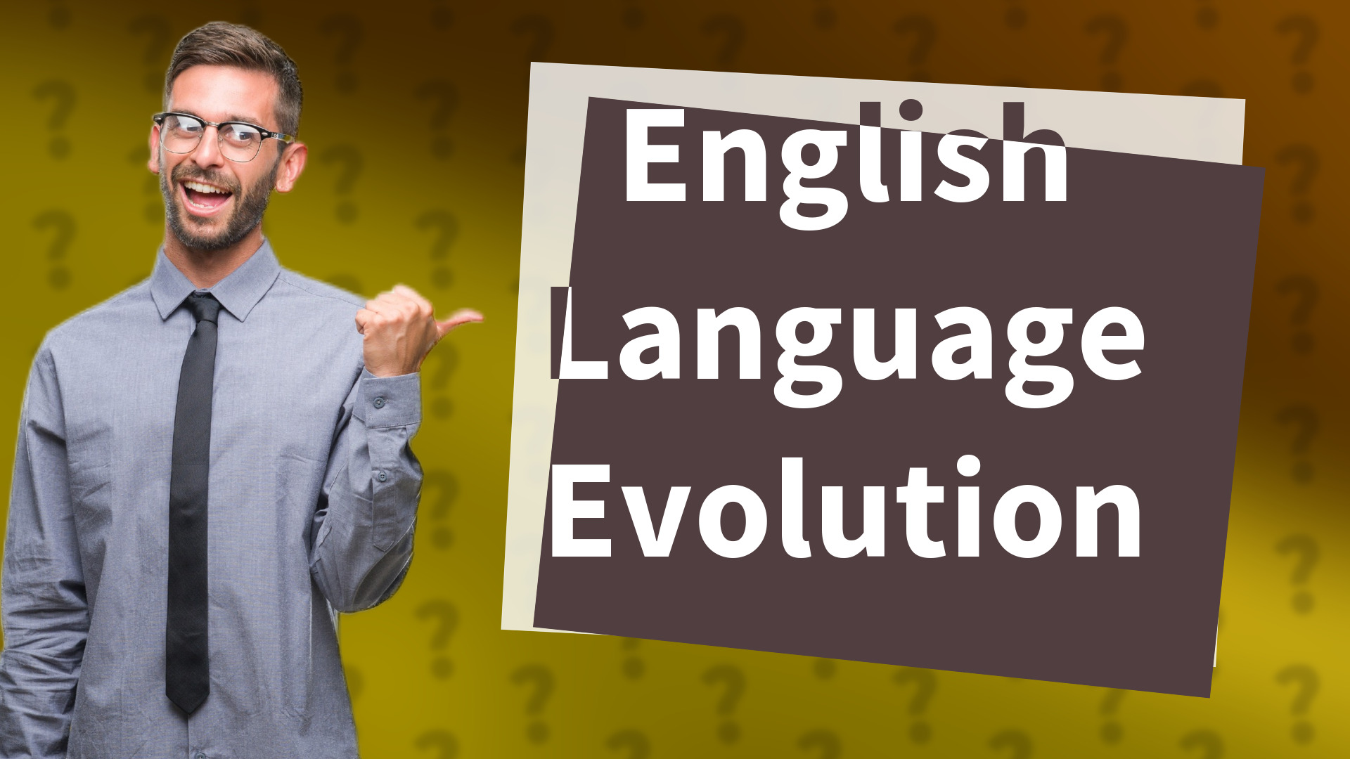 English Language Evolution