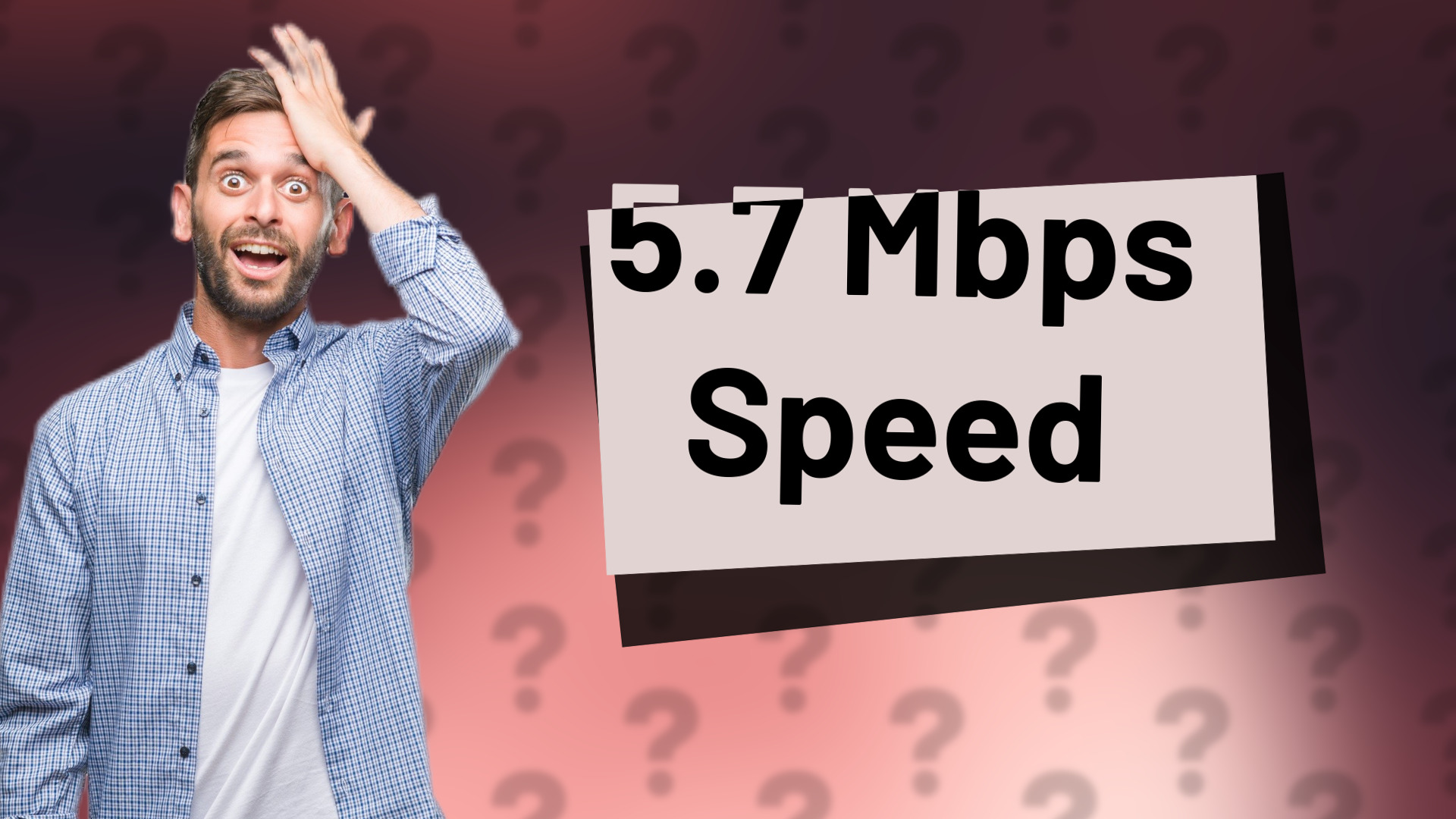 5.7 Mbps Speed