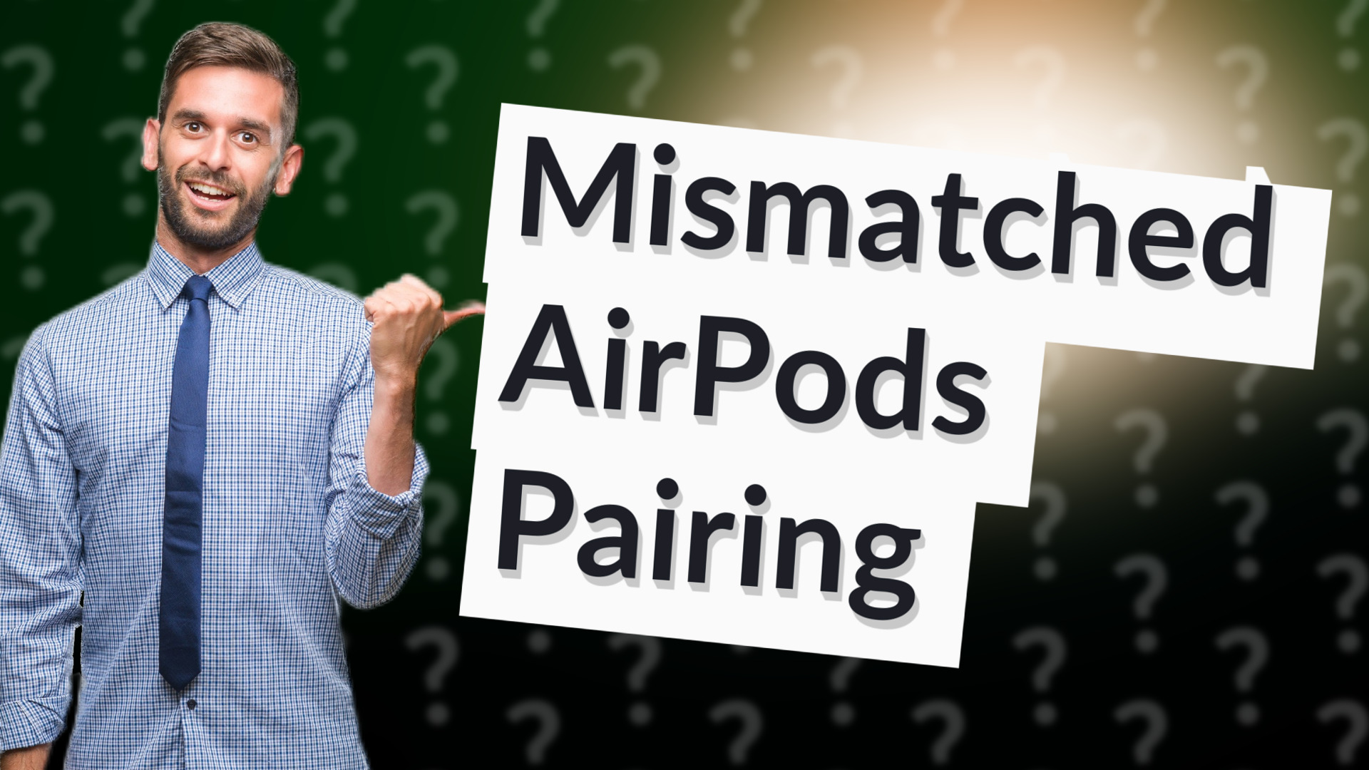 Mismatched AirPods Pairing
