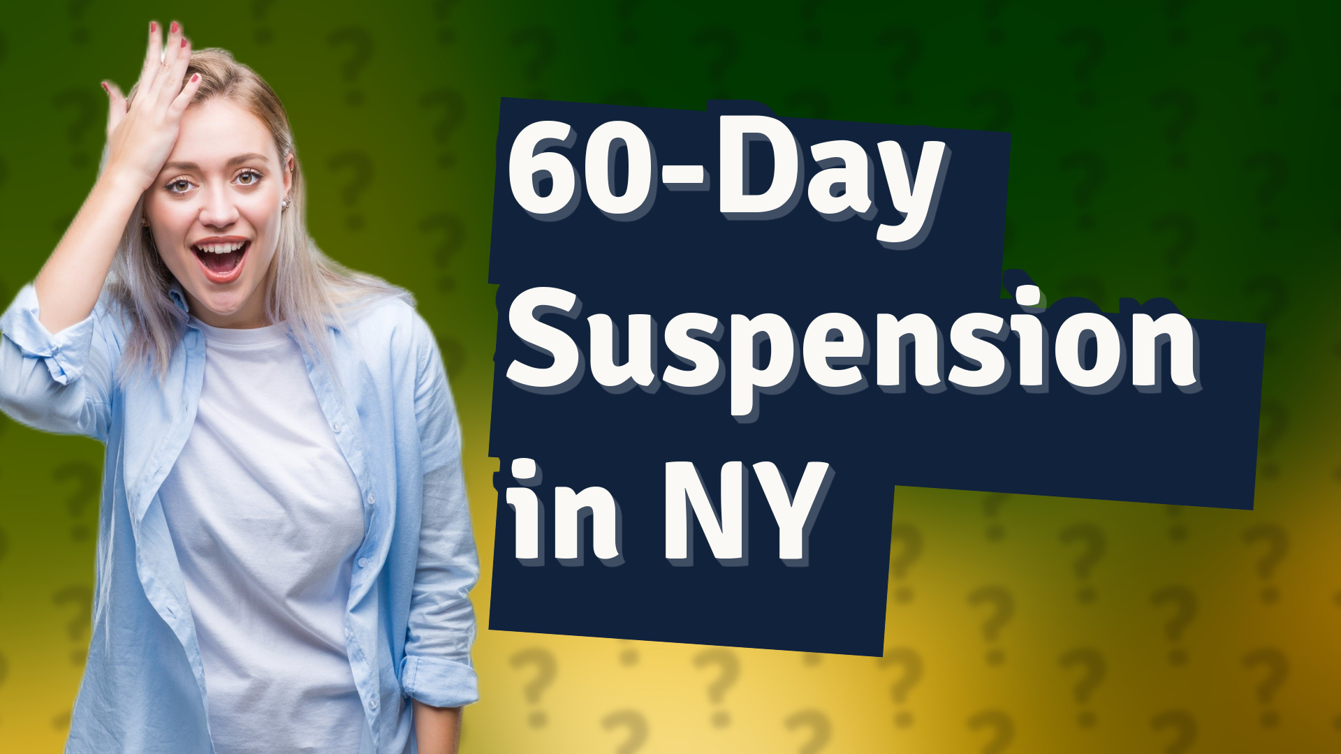 60-Day Suspension in NY
