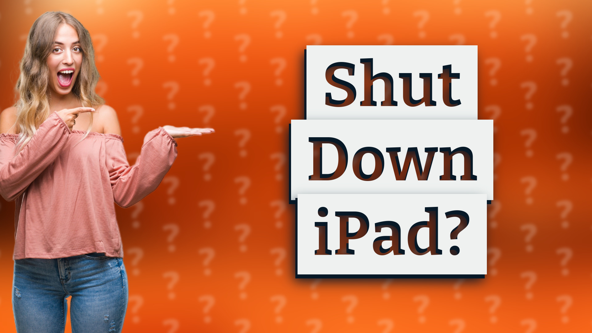 Shut Down iPad?