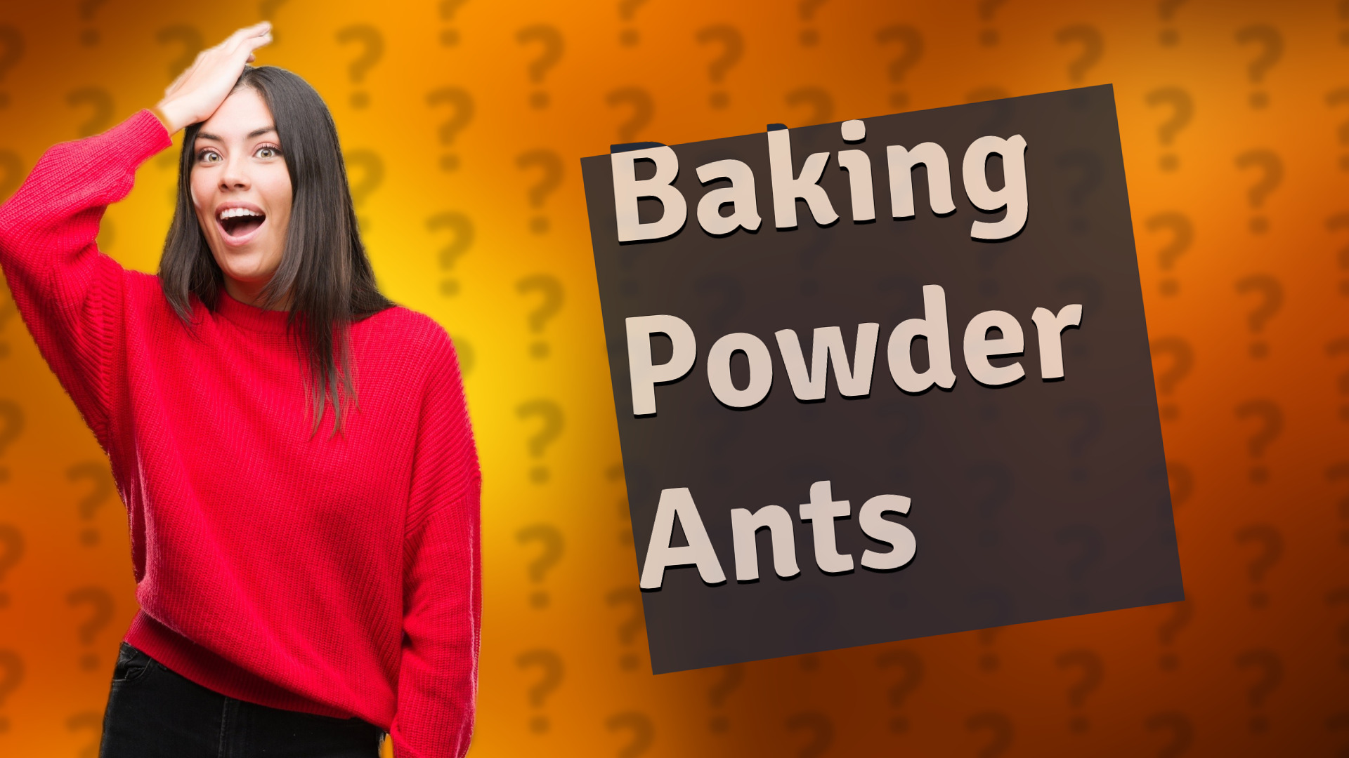 Baking Powder Ants